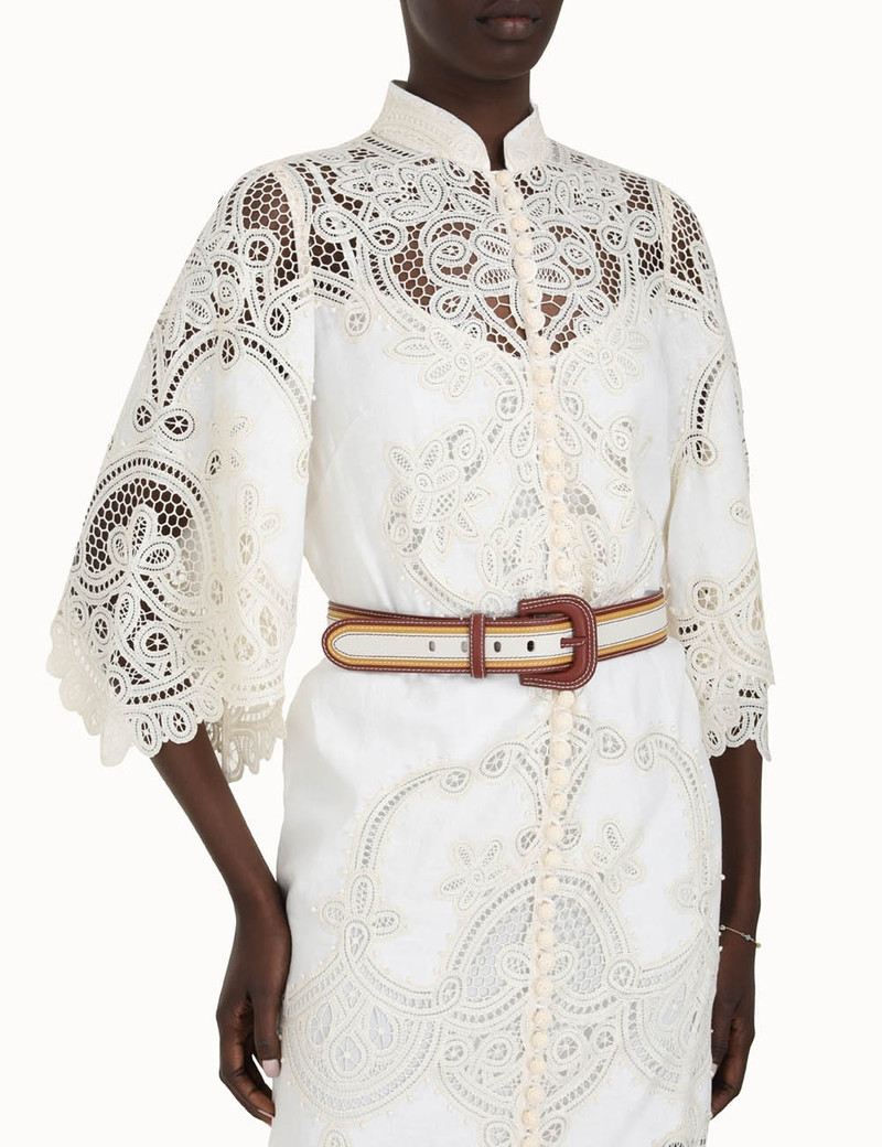 Zimmermann NARROW STRIPE BELT outlook