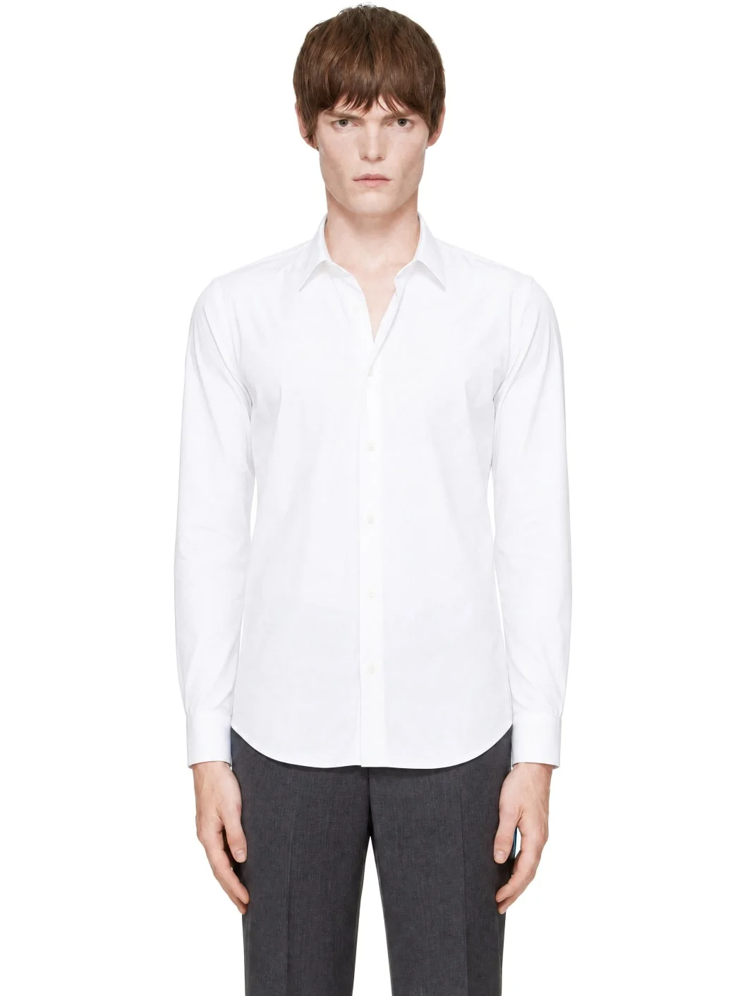 White Cotton Ami de Coeur Shirt - 1