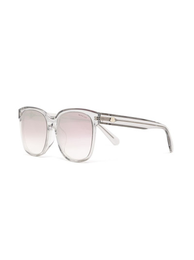 Moncler rectangle frame sunglasses outlook