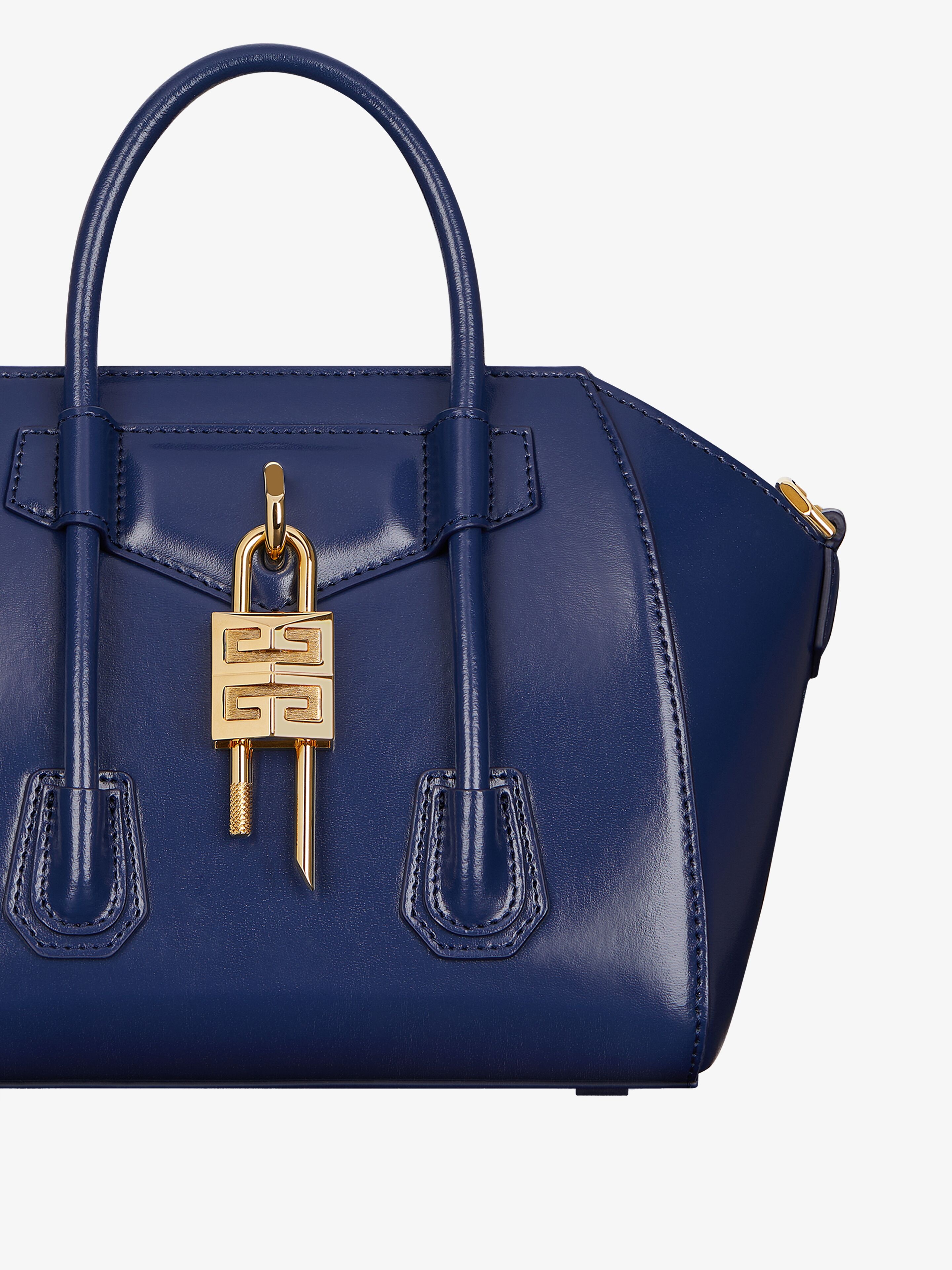 Givenchy MINI ANTIGONA LOCK BAG IN BOX LEATHER | givenchy