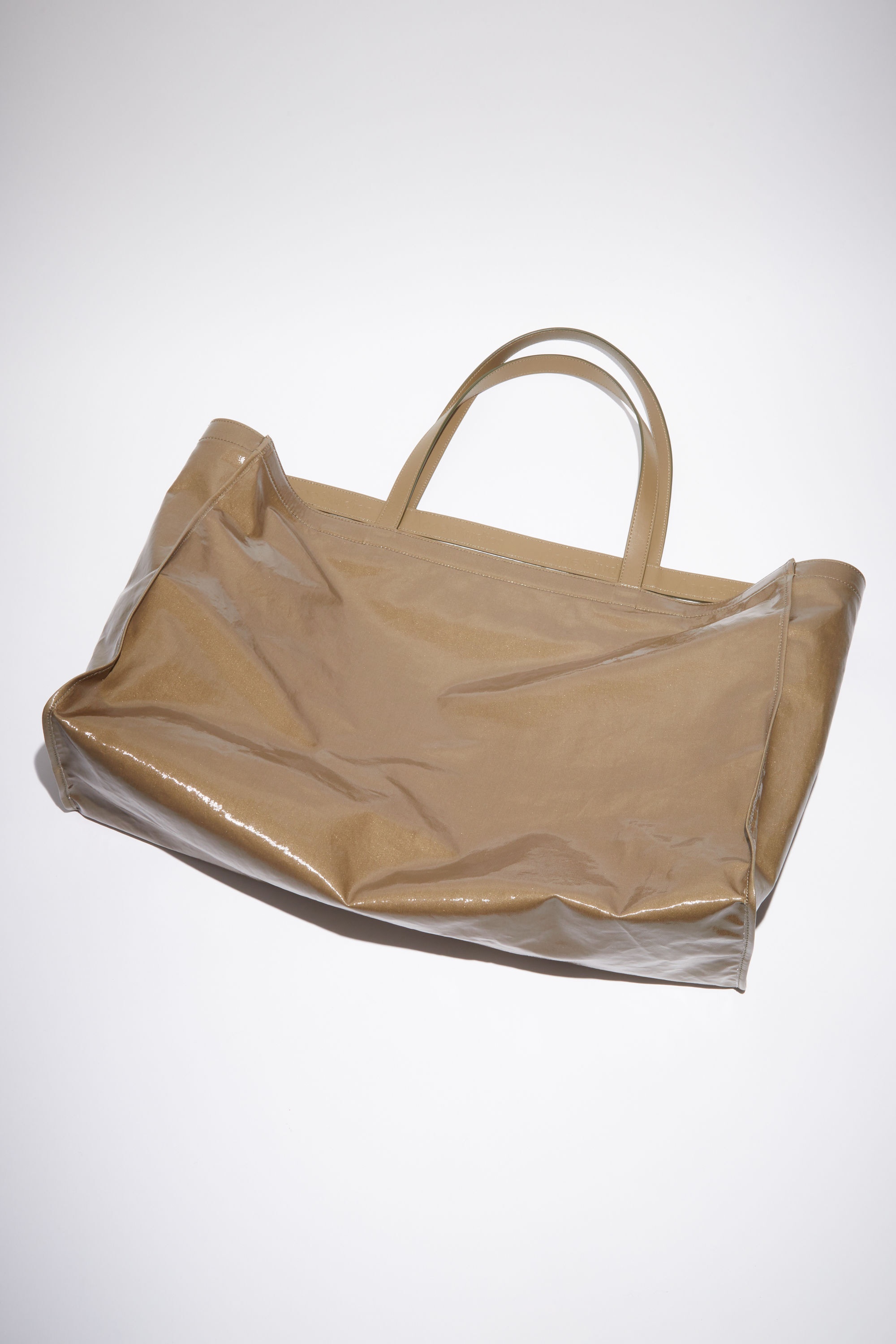 Oilcloth tote - Hunter green - 4