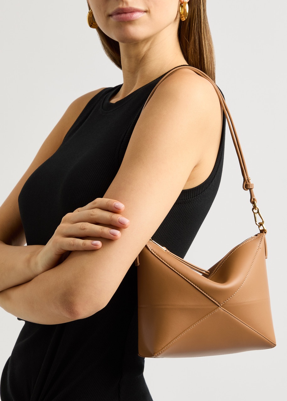 Loewe Puzzle Fold Leather Shoulder bag - 4