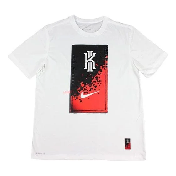 Nike 2019Kyrie Kyrie Irving Basketball Short Sleeve White AJ9695-100 - 1
