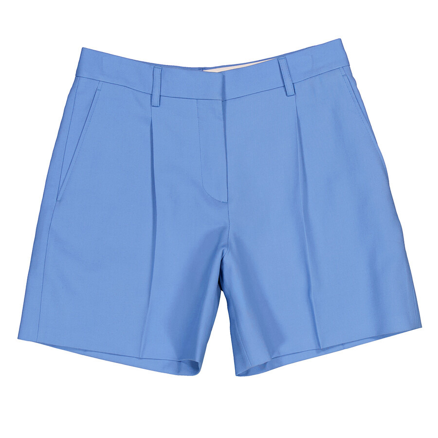 Burberry Cool Cornflower Blue Lorie Tailored Shorts - 5