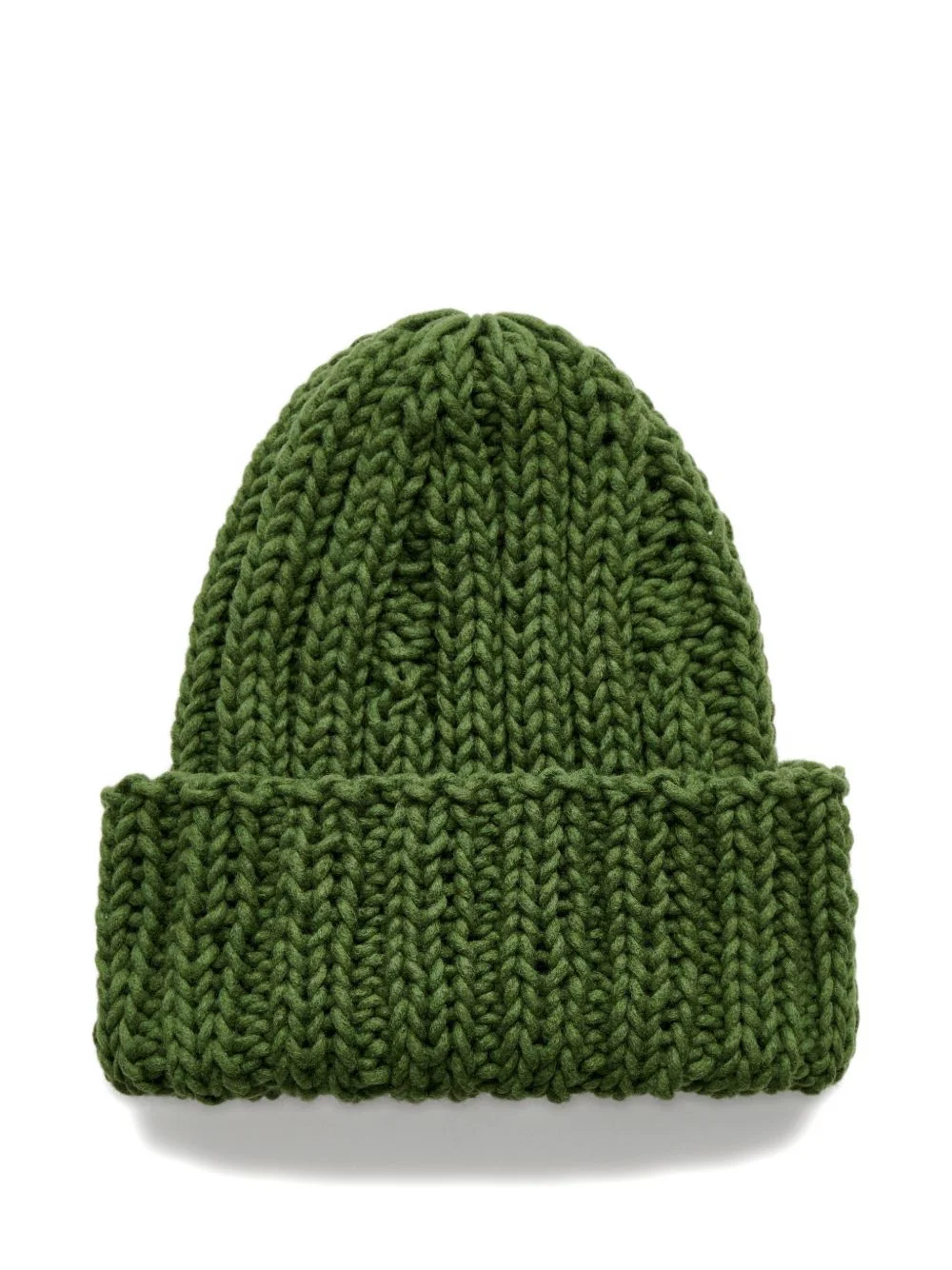 felted hand-knit beanie hat - 1