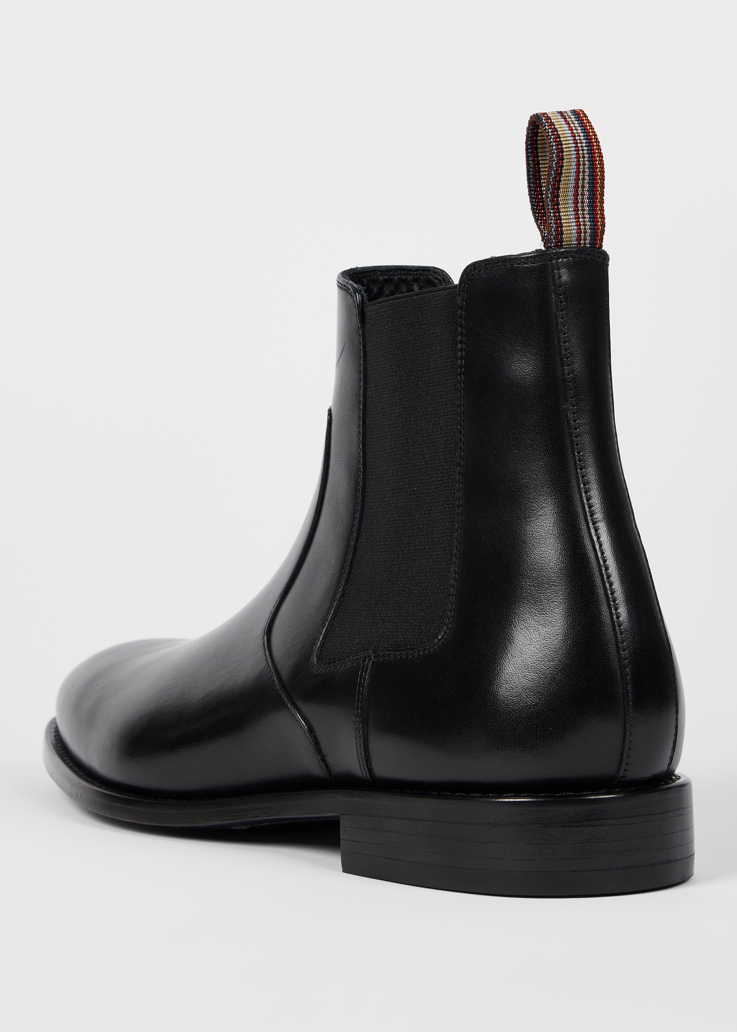 Black Leather 'Lawson' Boots - 3