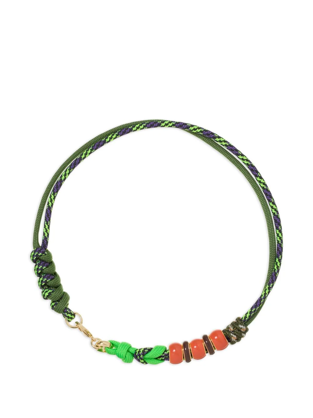 Super Size Happy cord necklace - 1