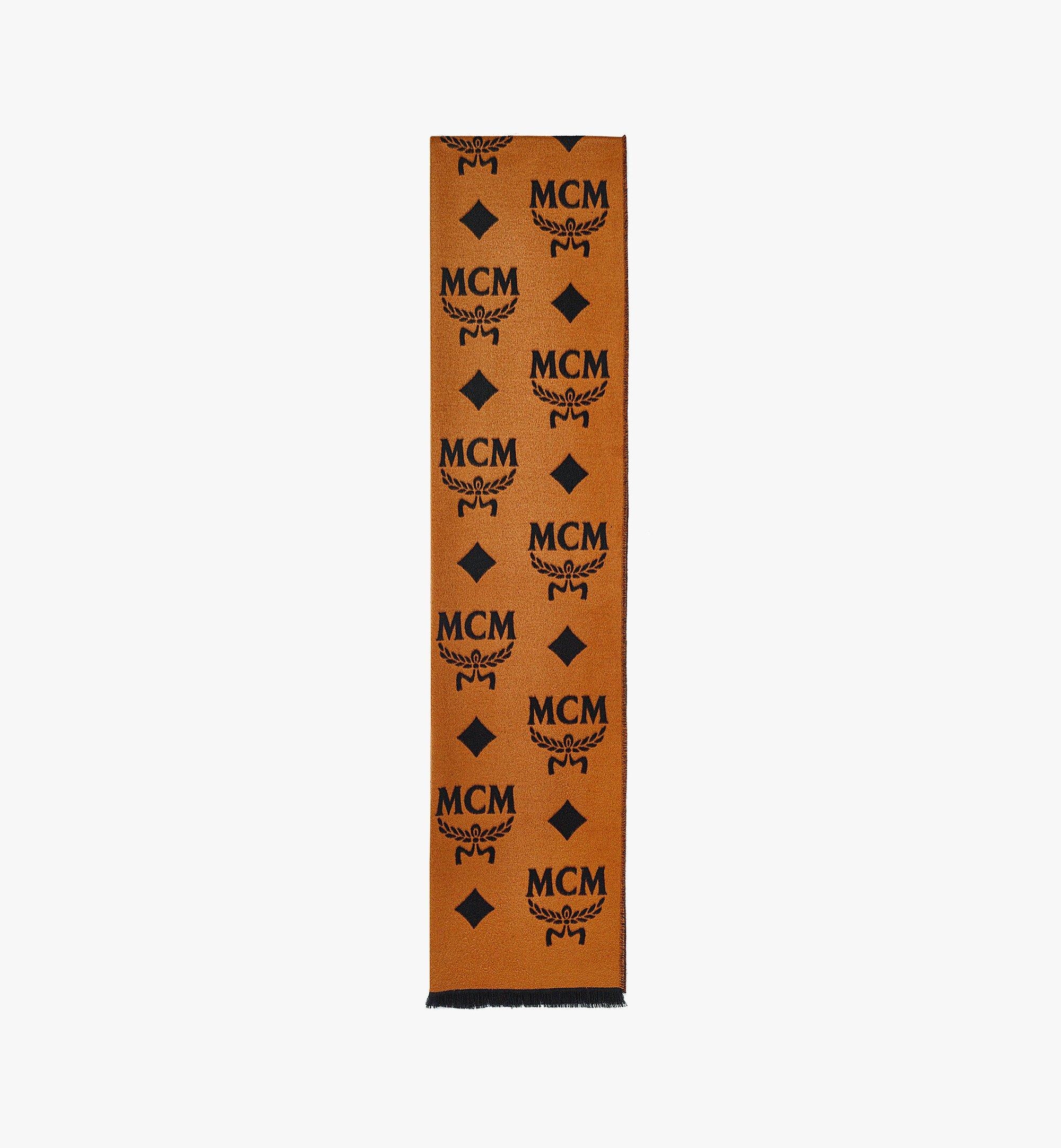 Contrast Monogram Jacquard Stole in Resilk - 1