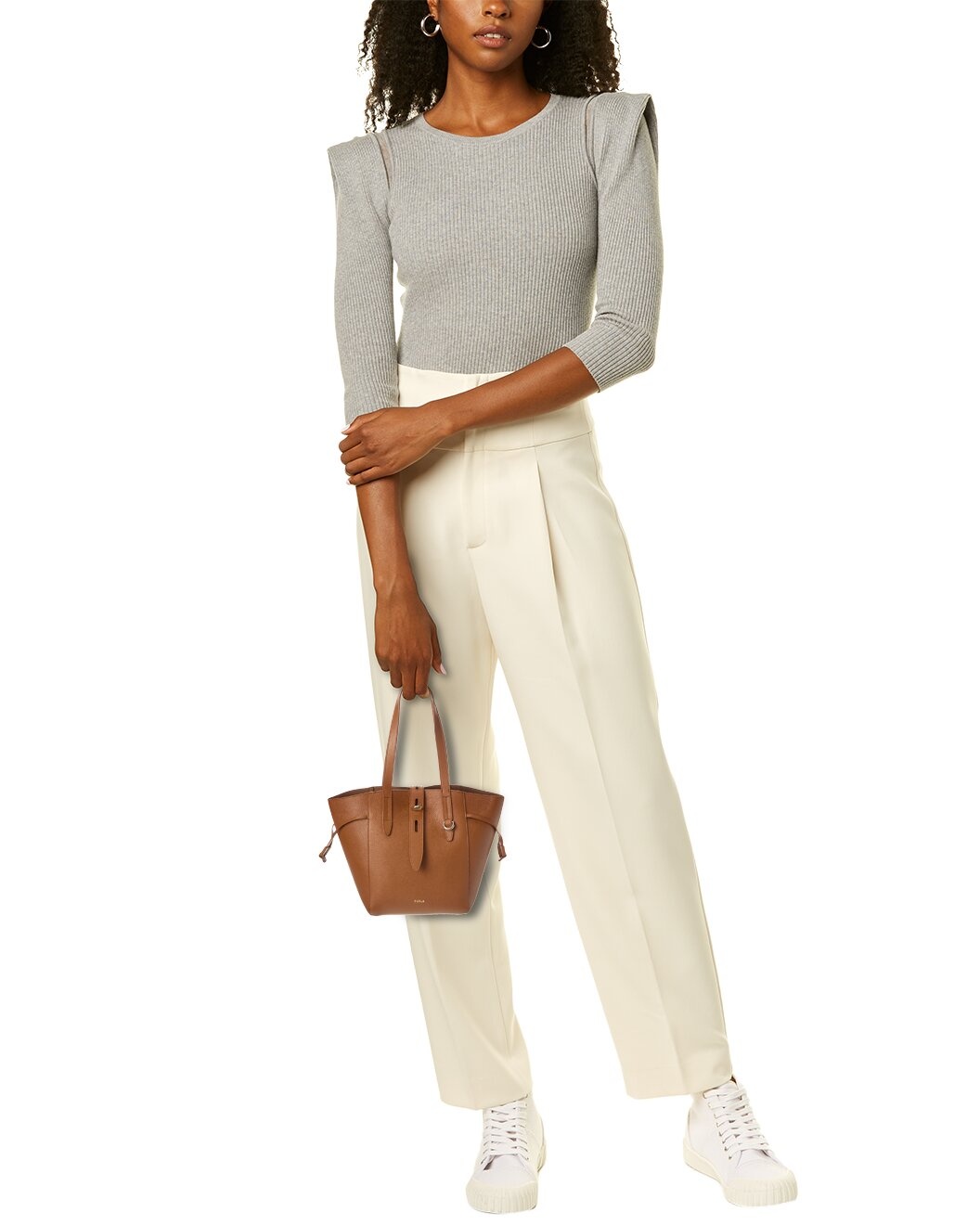 Furla Net Medium Leather Tote - 4