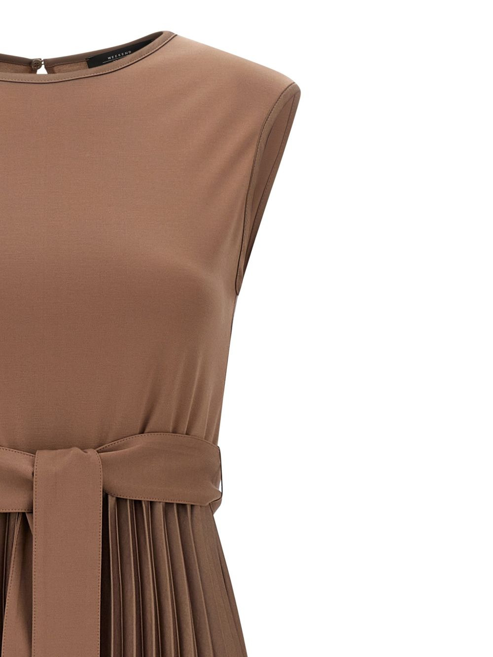Samuele pleated belted midi dress - 3