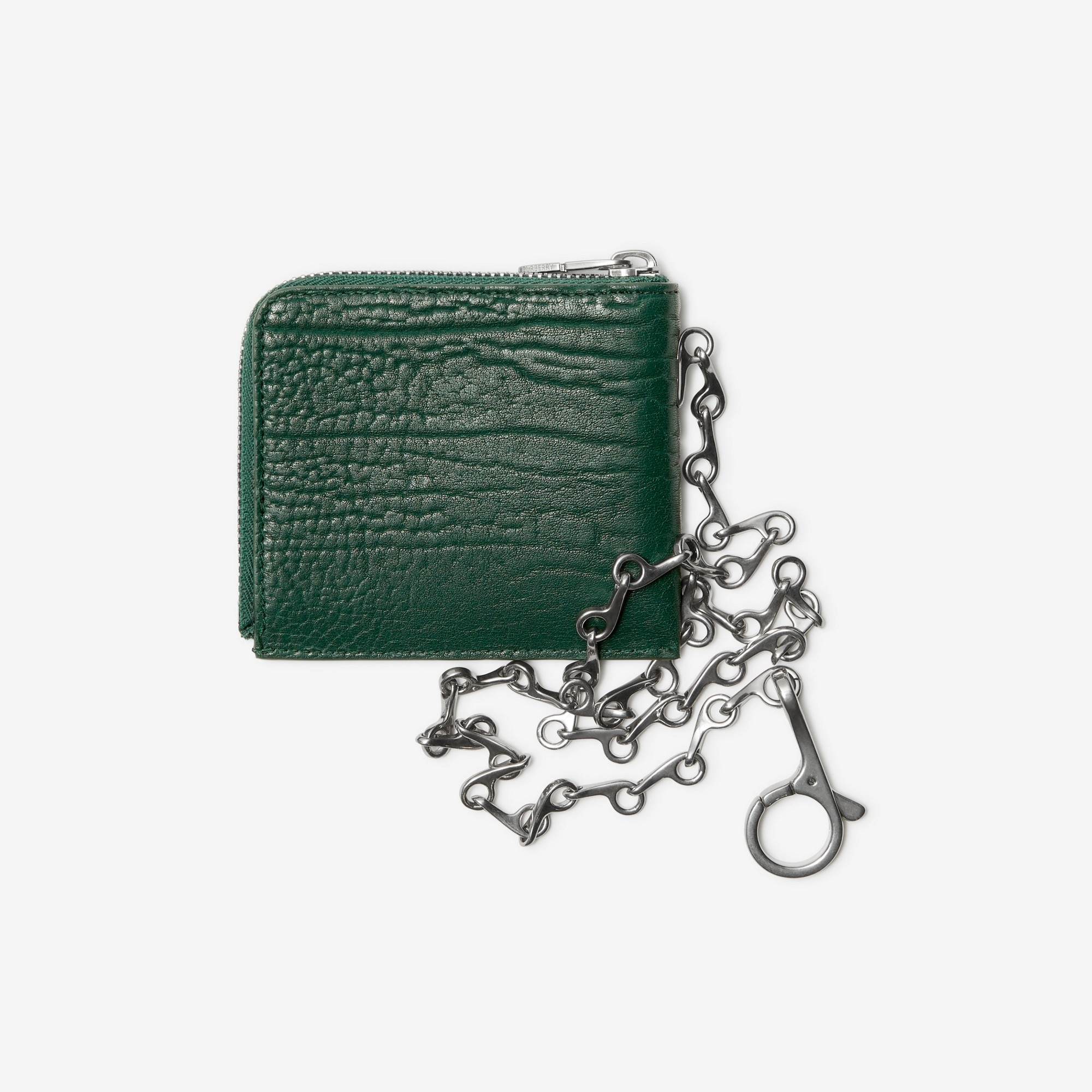 Leather B Chain Wallet - 2