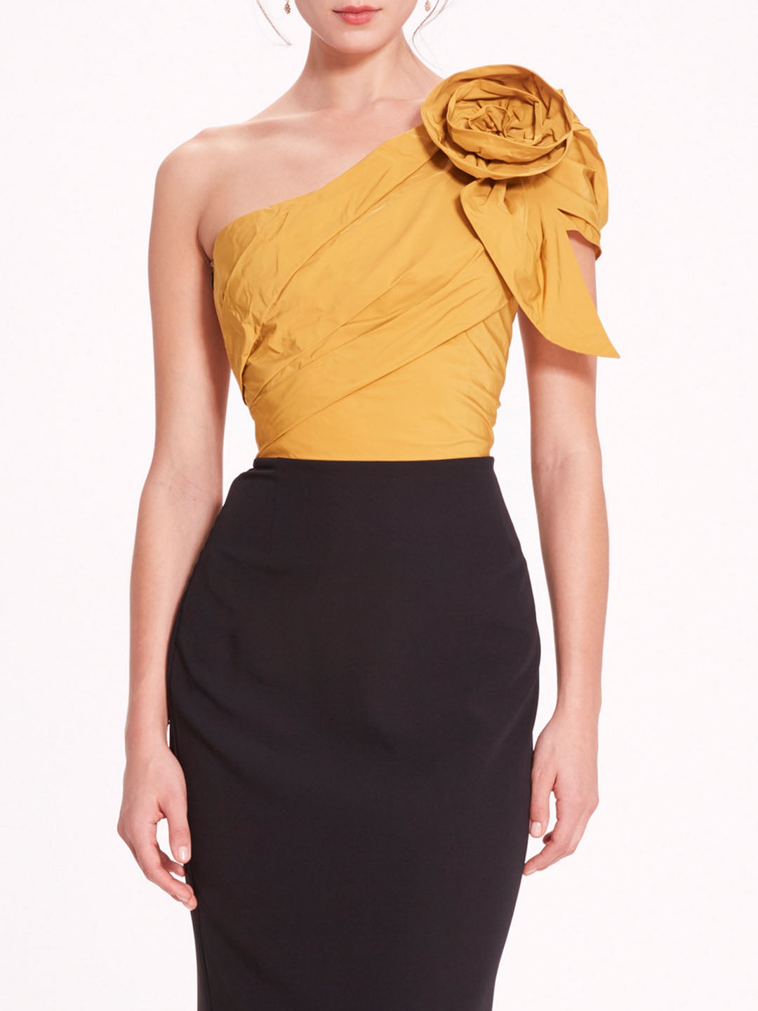 TAFFETA CREPE GOWN - 4