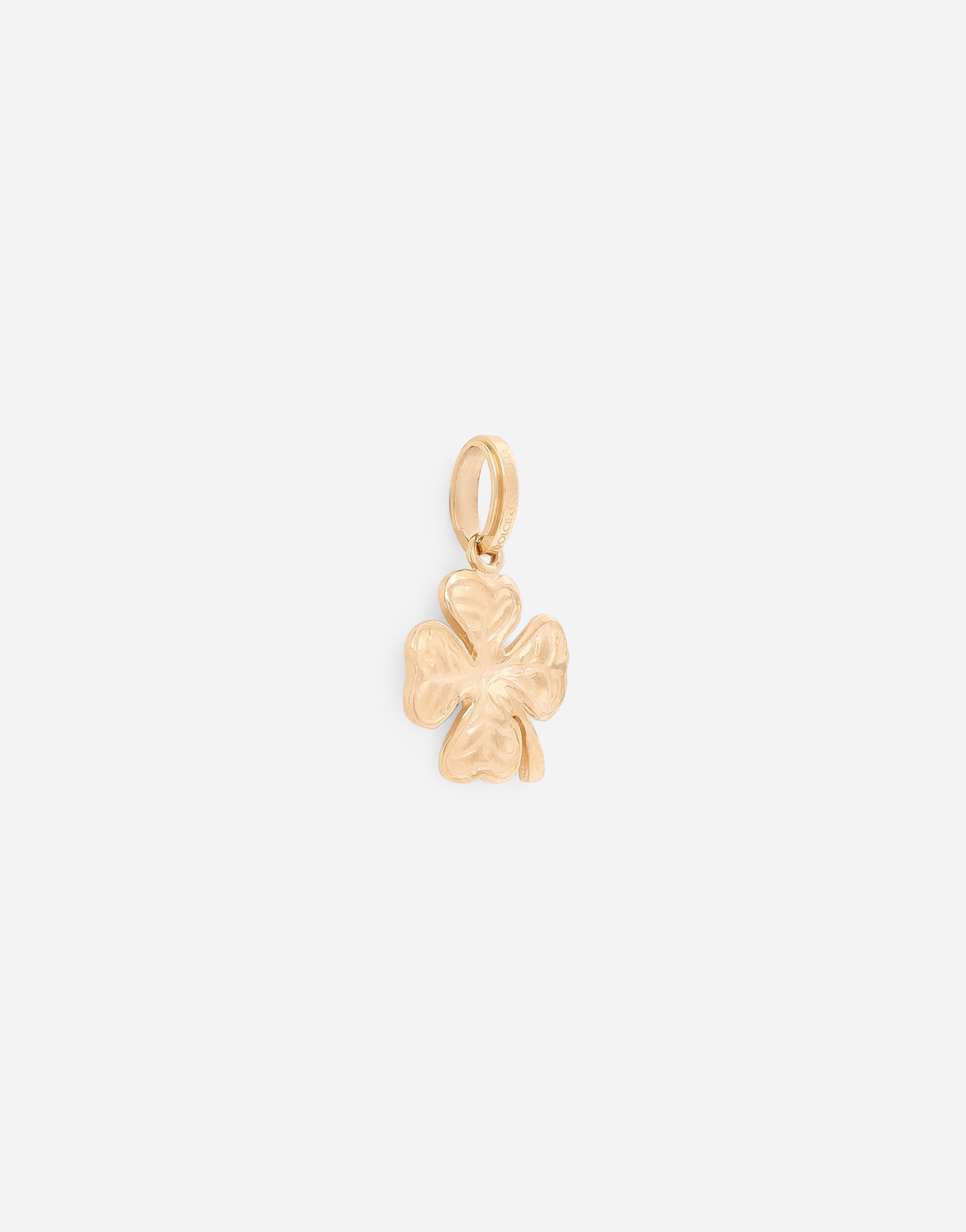 Good Luck yellow gold charm - 2