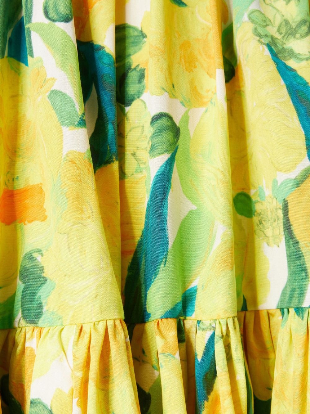 floral-print midi skirt - 4