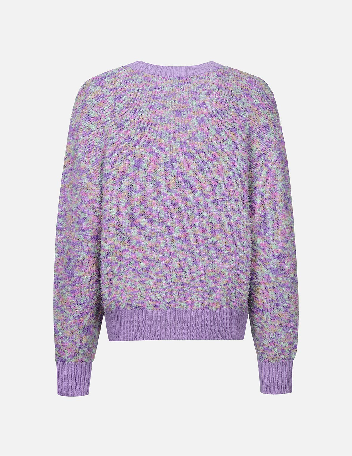 SEAGULL EMBROIDERY MULTI-COLOR CROPPED CARDIGAN - 2