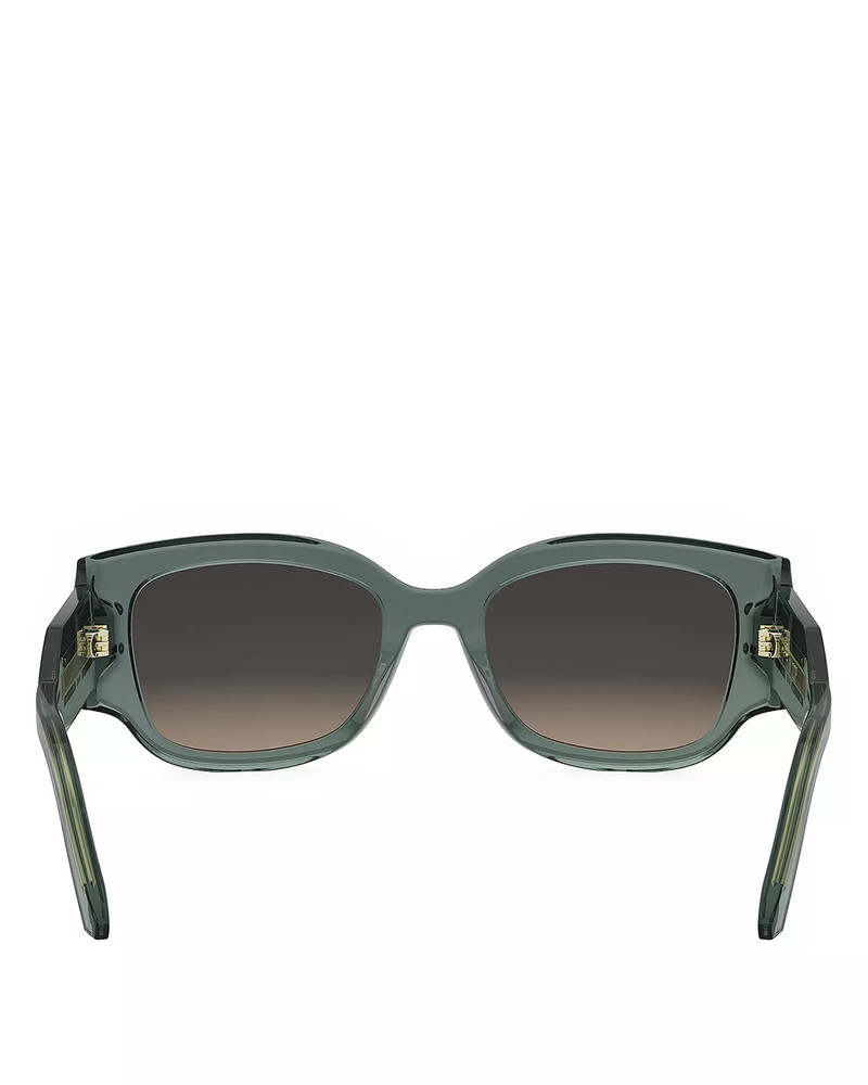 Dior Signature Rectangular Sunglasses, 52mm outlook