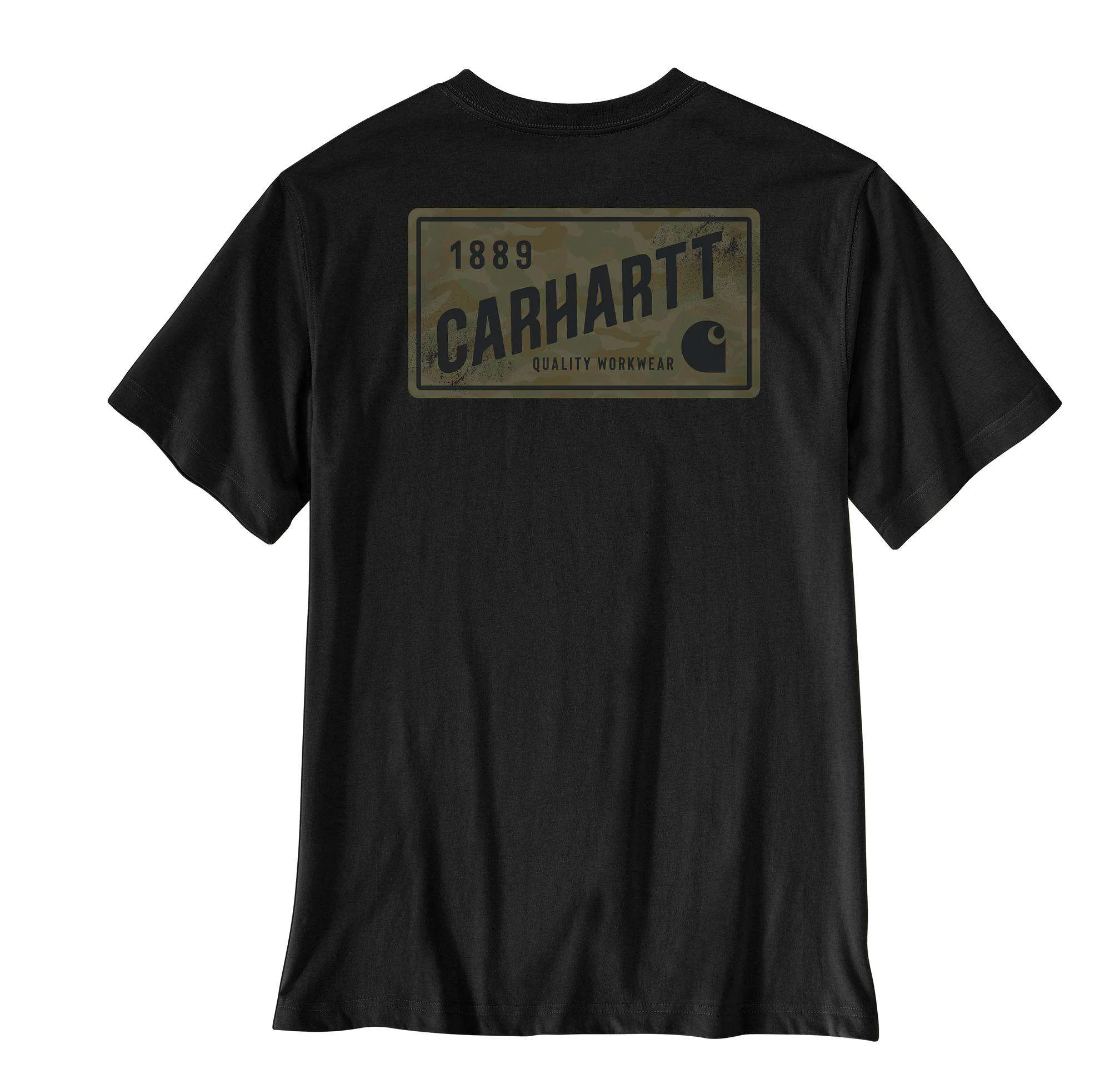 Irvine Relaxed Camo License Plate T-Shirt - 1