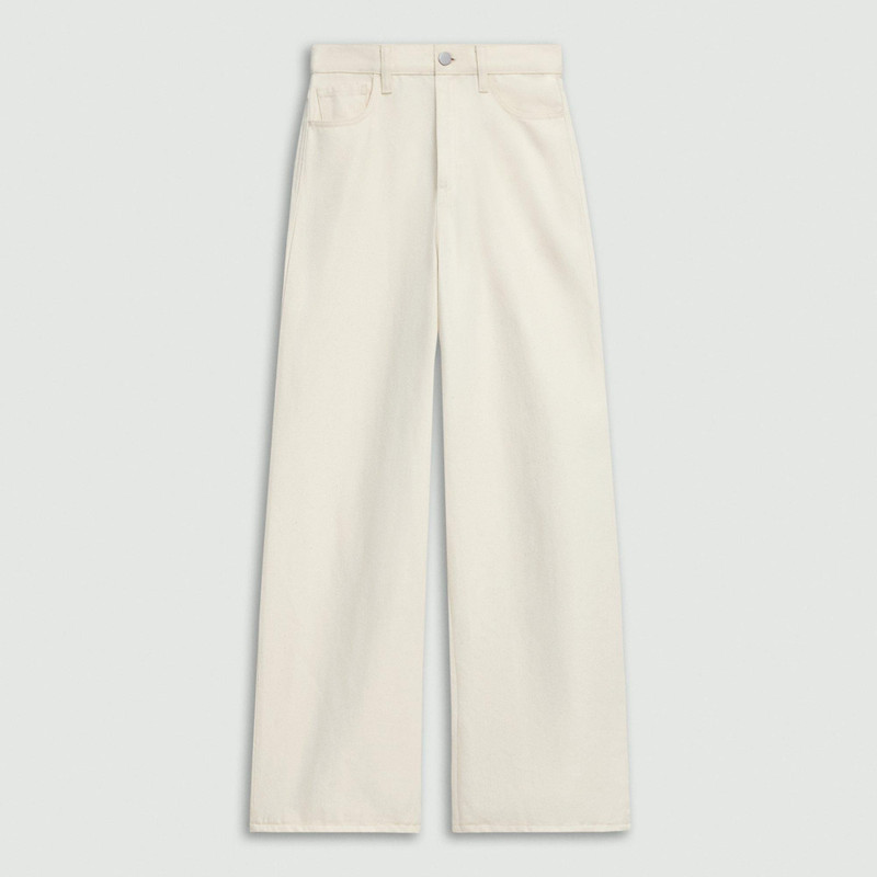 High-Waisted Wide-Leg Pant in Denim 1