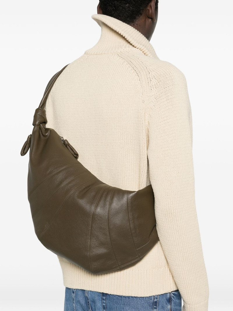Lemaire large Croissant zip-top tote bag outlook