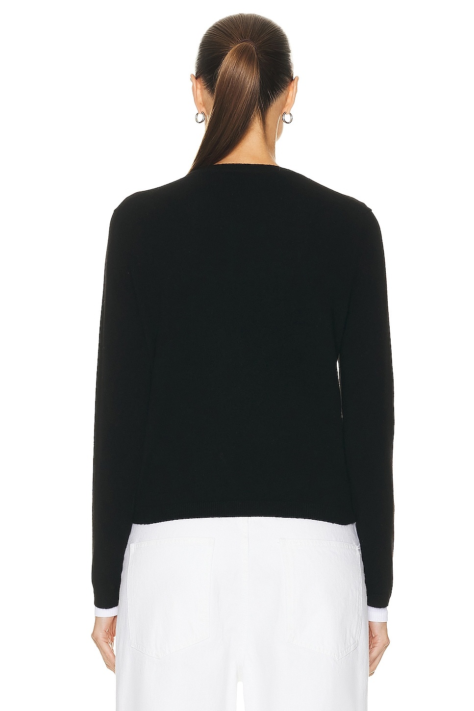 Shrunken Crew Cashmere Top - 3