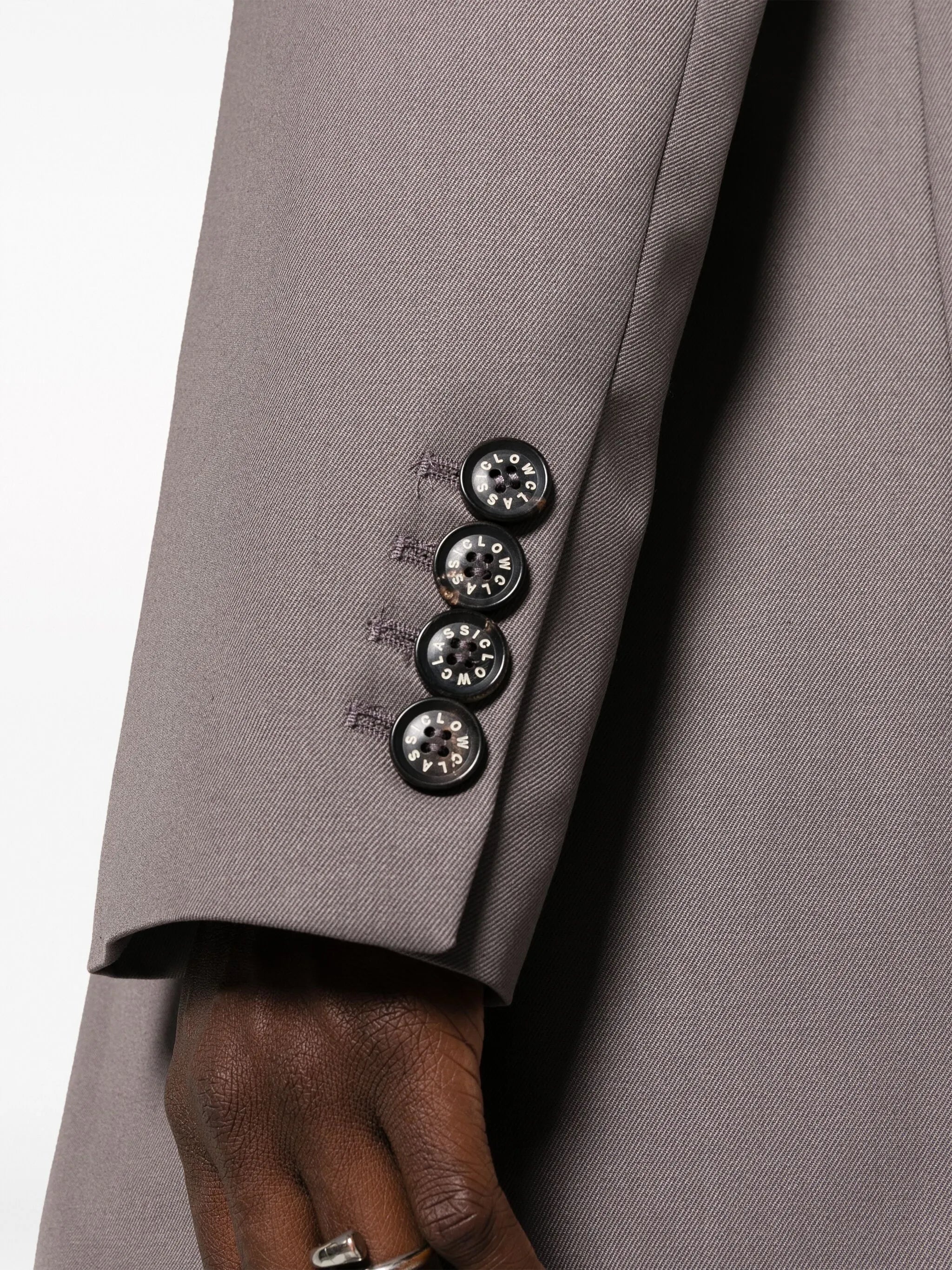 Notched-lapel Single-breasted Jacket - 2