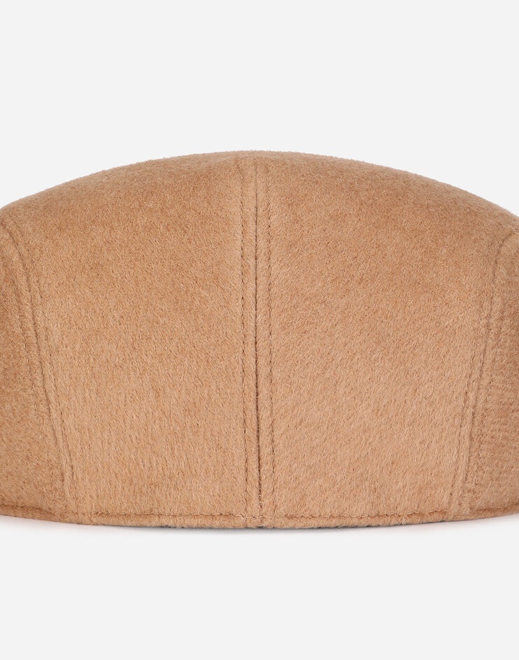 Cashmere and leather flap cap - 2