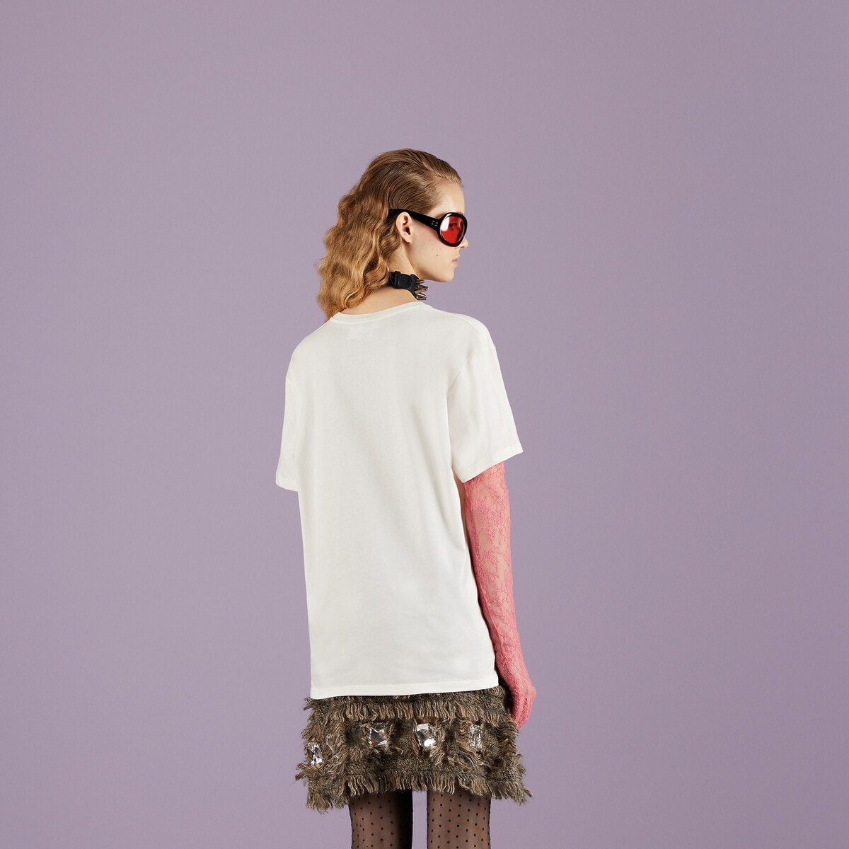 Gucci vintage logo print T-shirt - 6