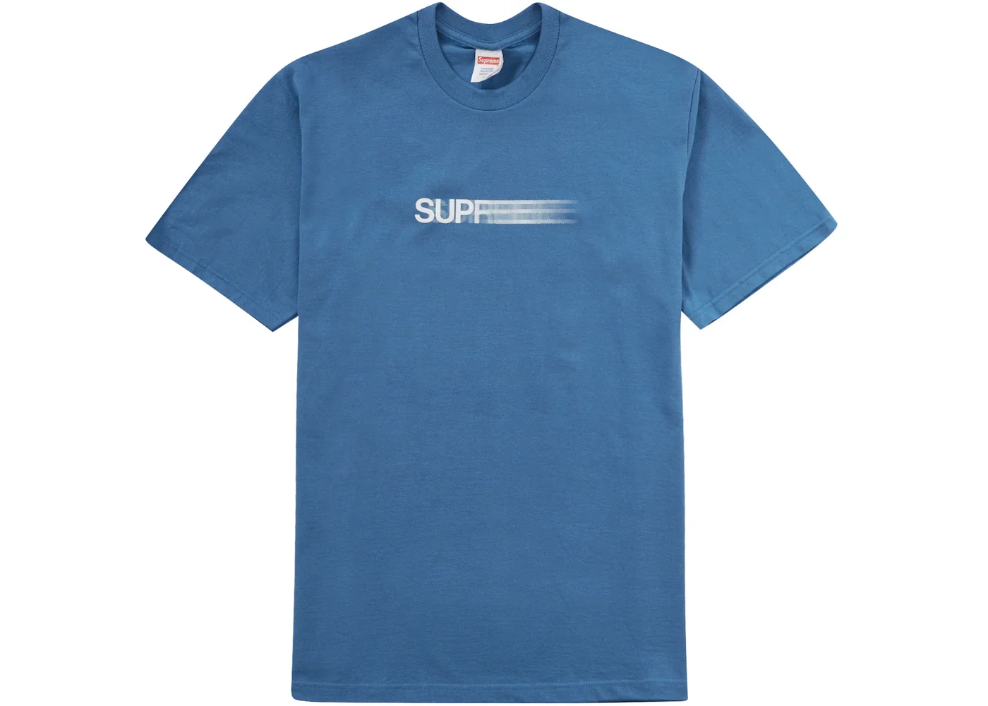 Supreme Motion Logo Tee (SS23) Faded Blue - 1