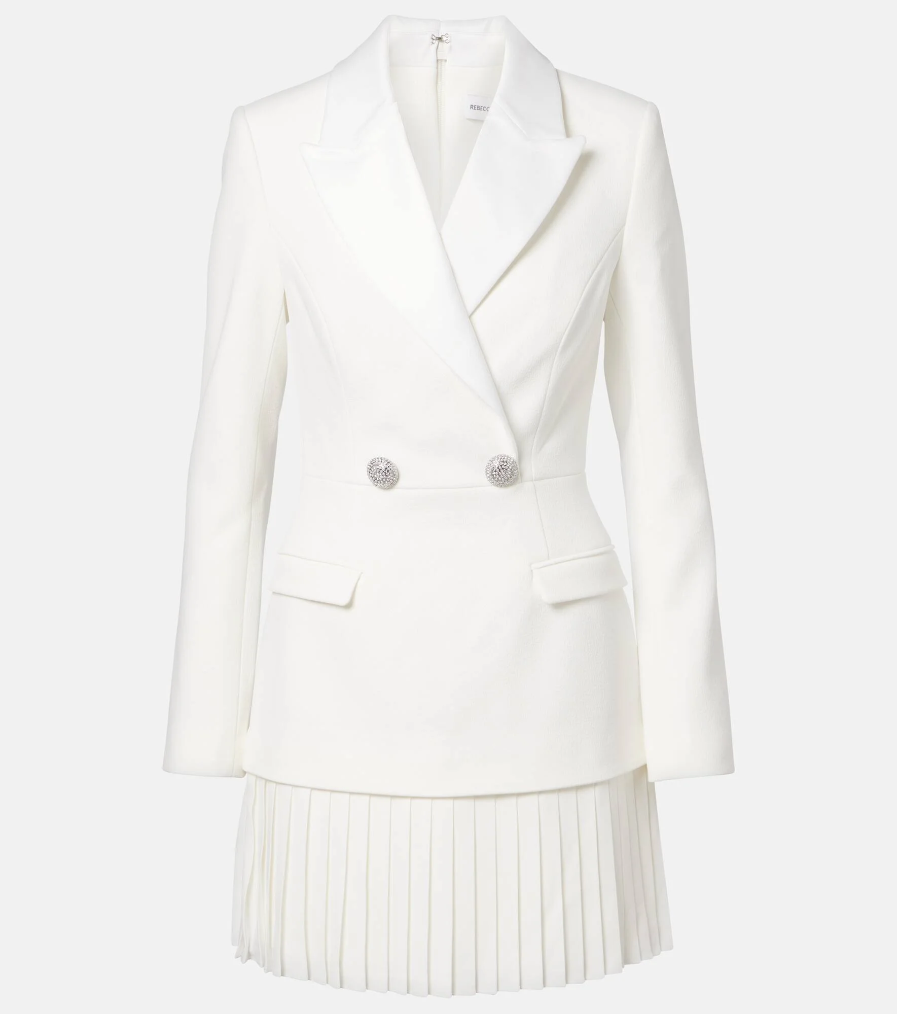 Bridal Atlas pleated blazer dress - 1