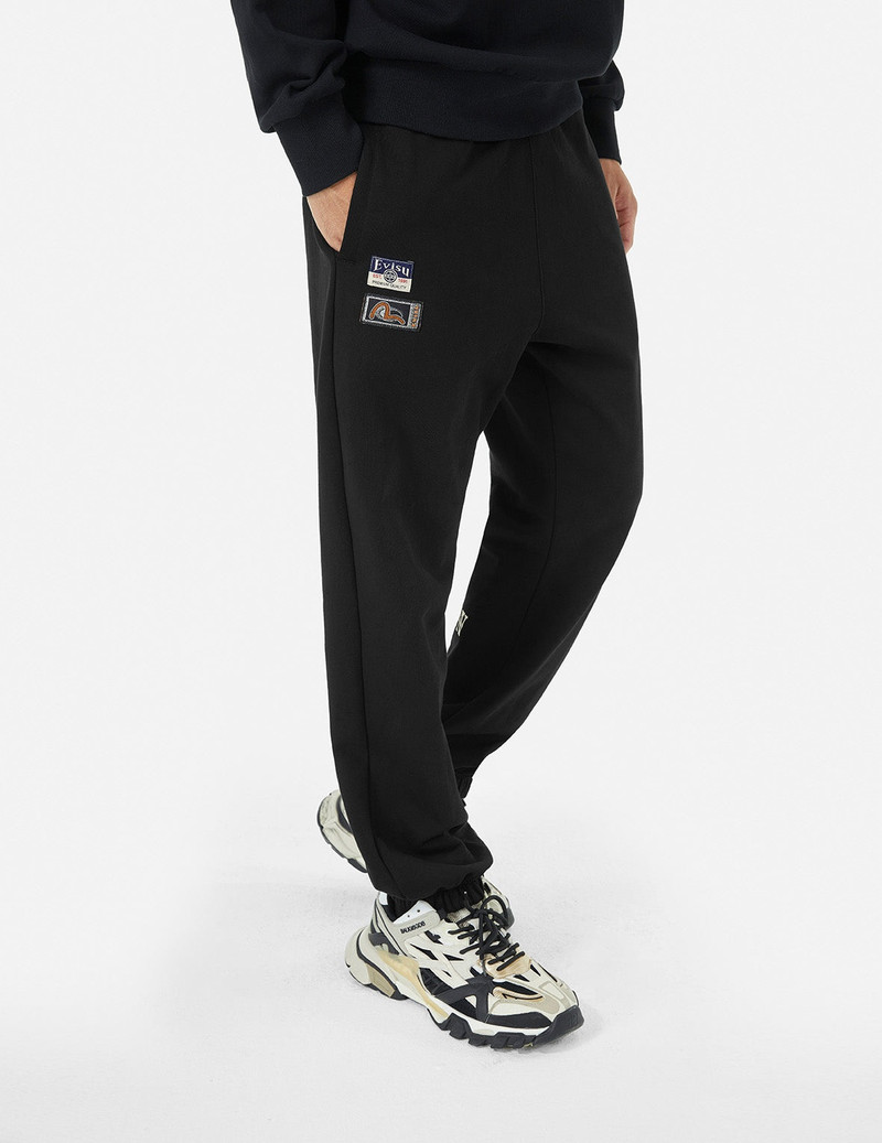 Tanuki Print Straight Fit Sweatpants 6