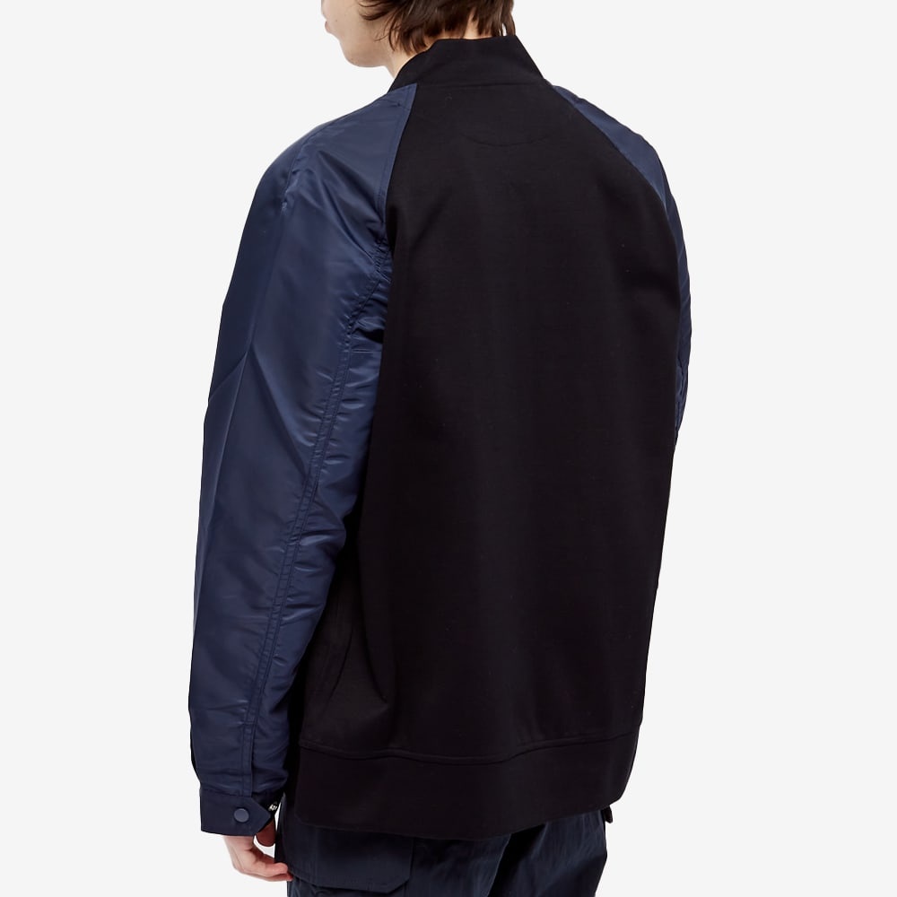 Comme Des Garcons Homme Nylon Sleeve Bomber Jacket - 5