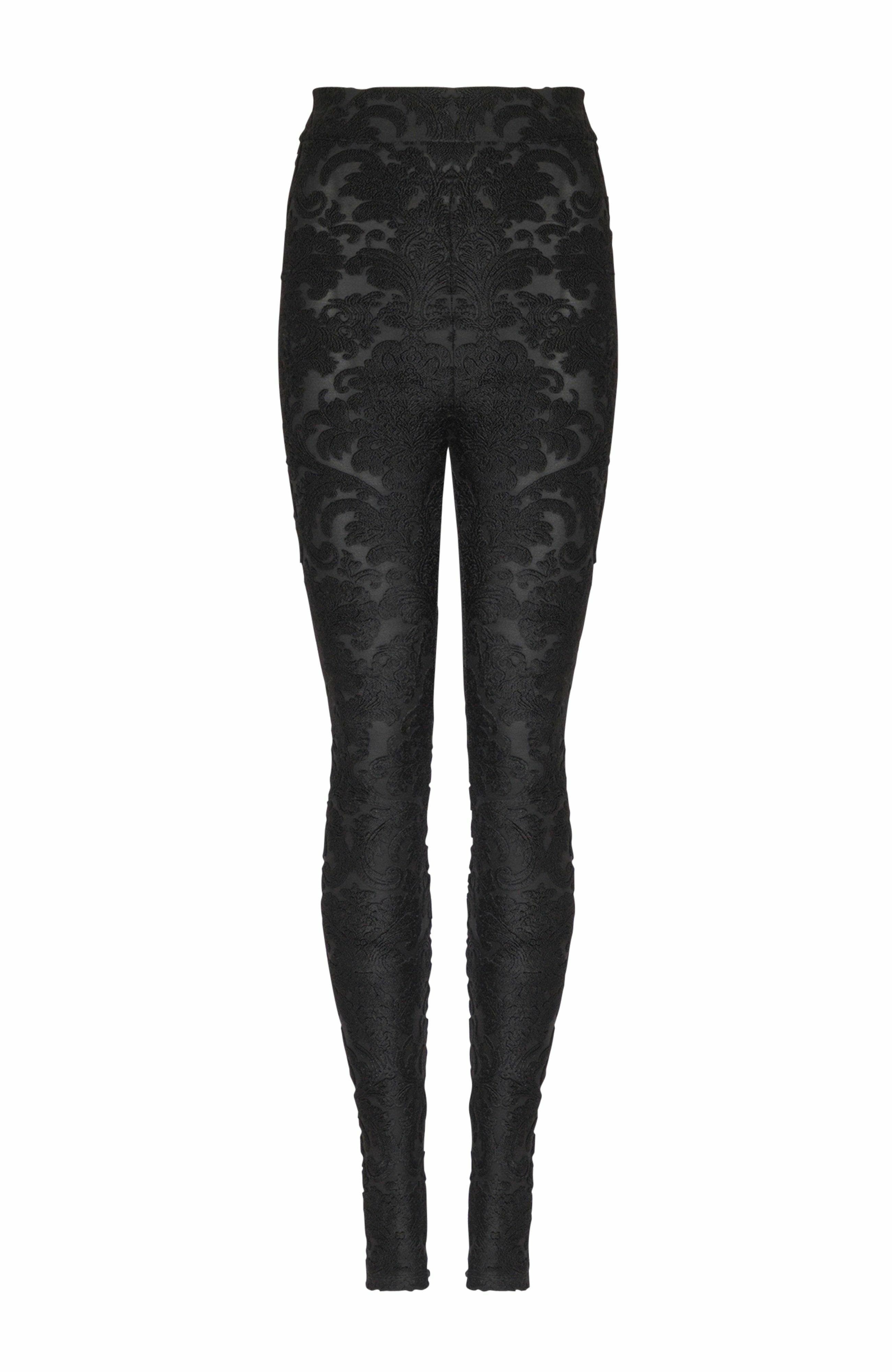 Balmain Baroque patterned leggings in Black at Nordstrom - 1