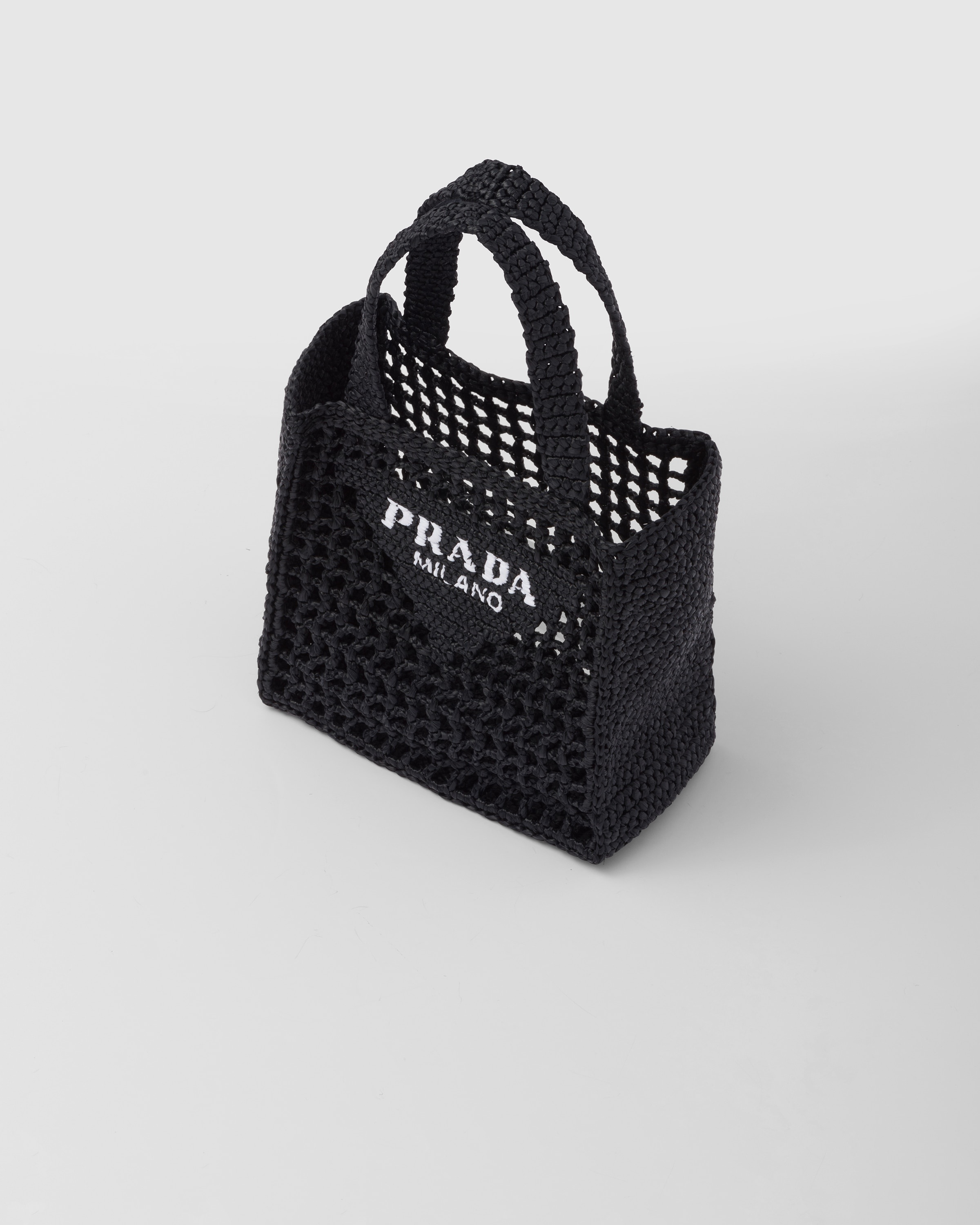 Prada Small Crochet Tote Bag