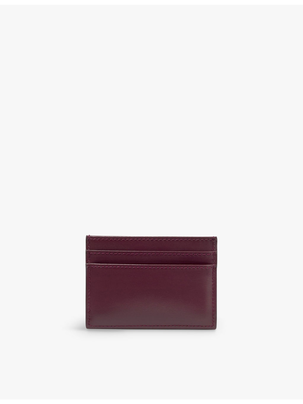 Umika logo-plaque leather card holder - 3