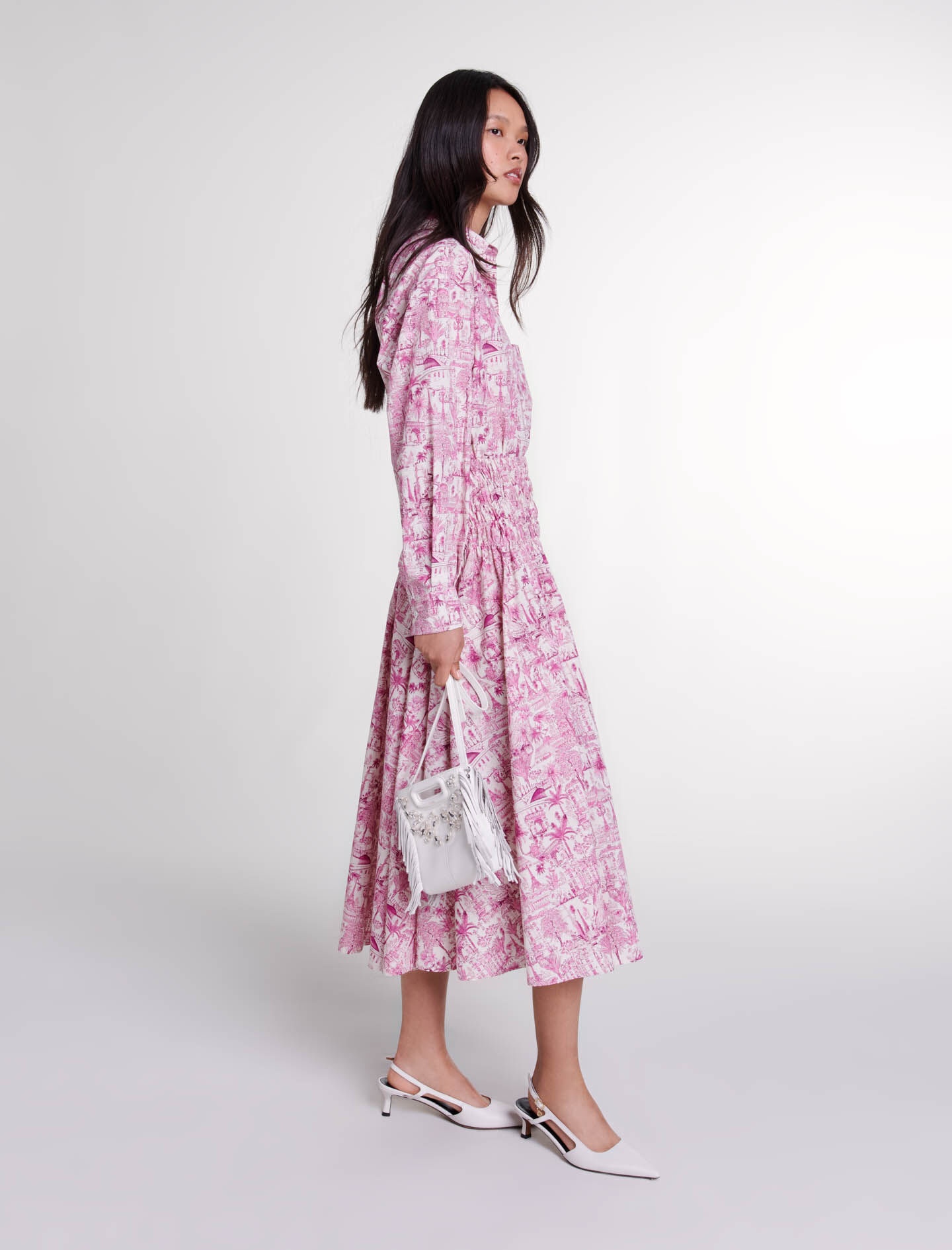 Printed Maxi Skirt - 3