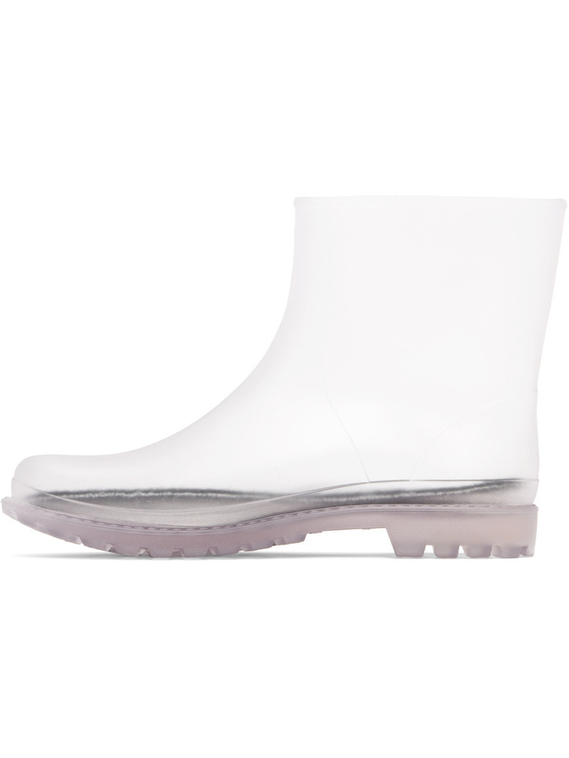 CHRISTOPHER ESBER Gray Monsoon Rubber Boots outlook