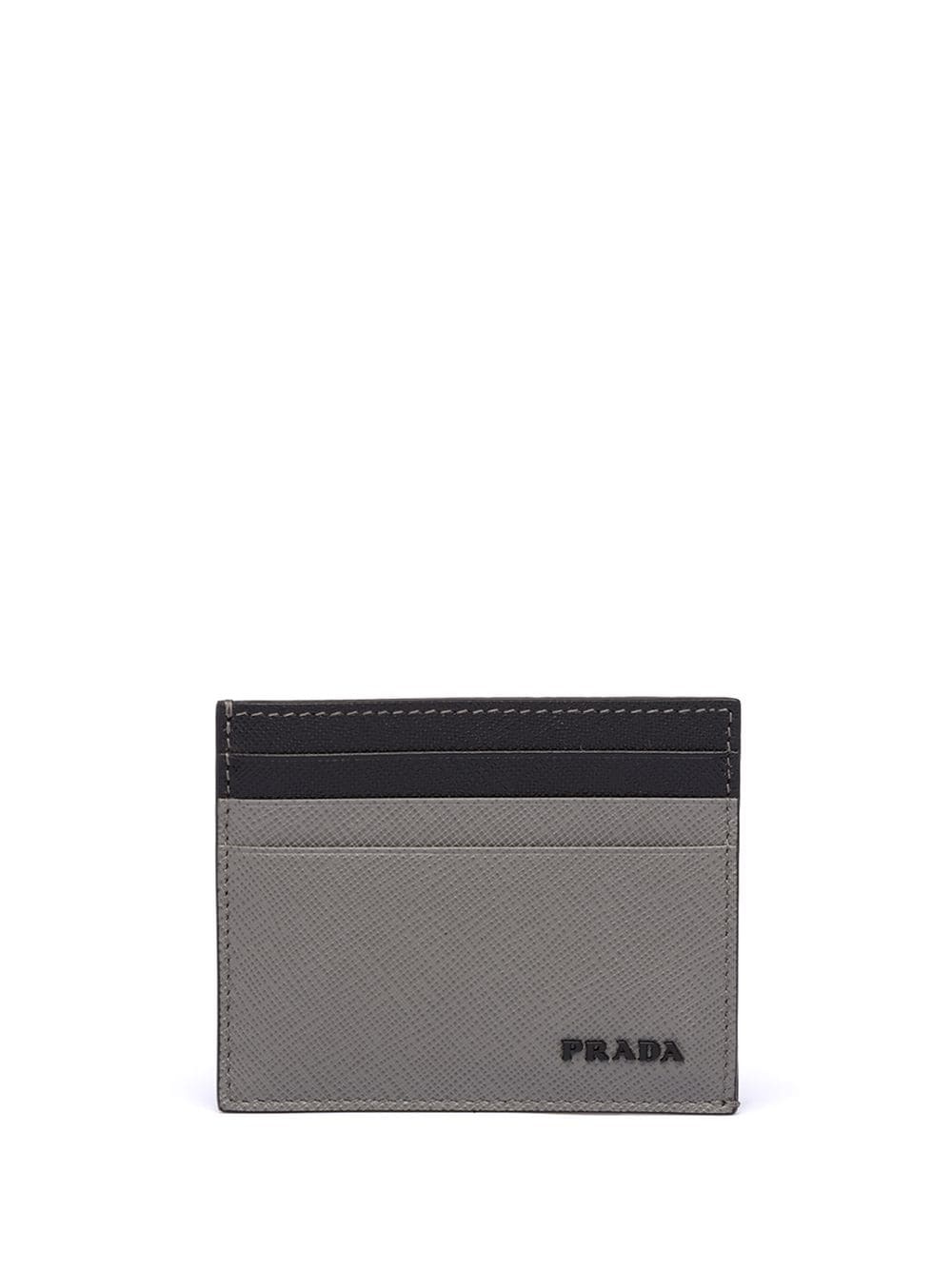 Saffiano two tone card holder - 1