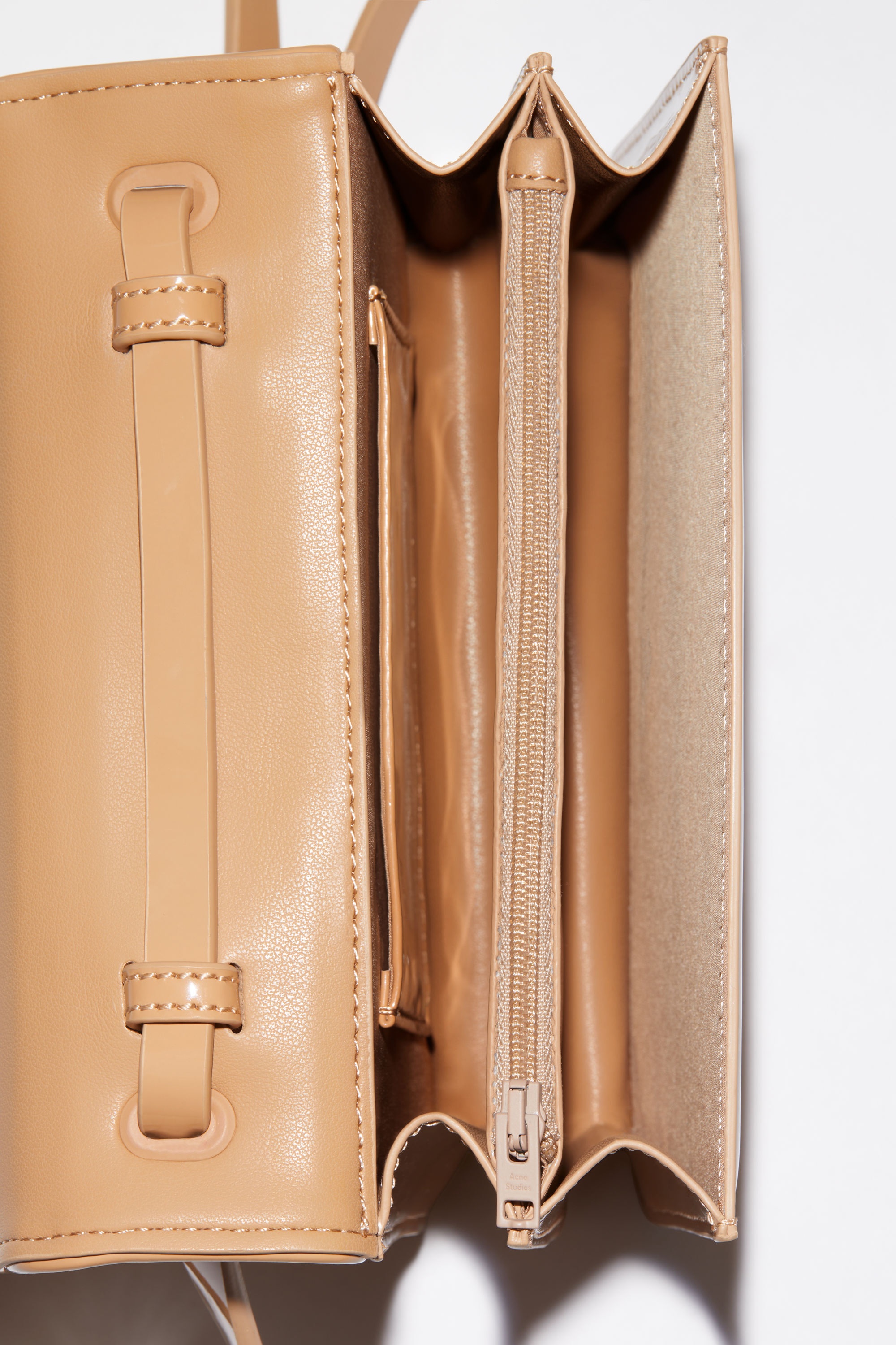 Mini crossbody Face bag - Beige - 5