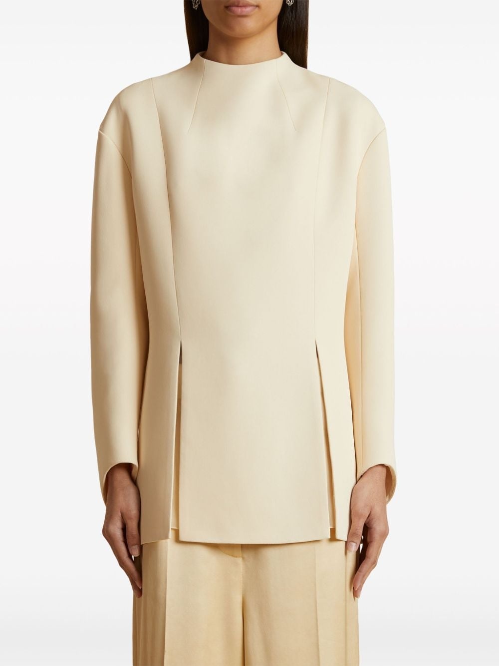 The Mahni slit-detail blouse - 3