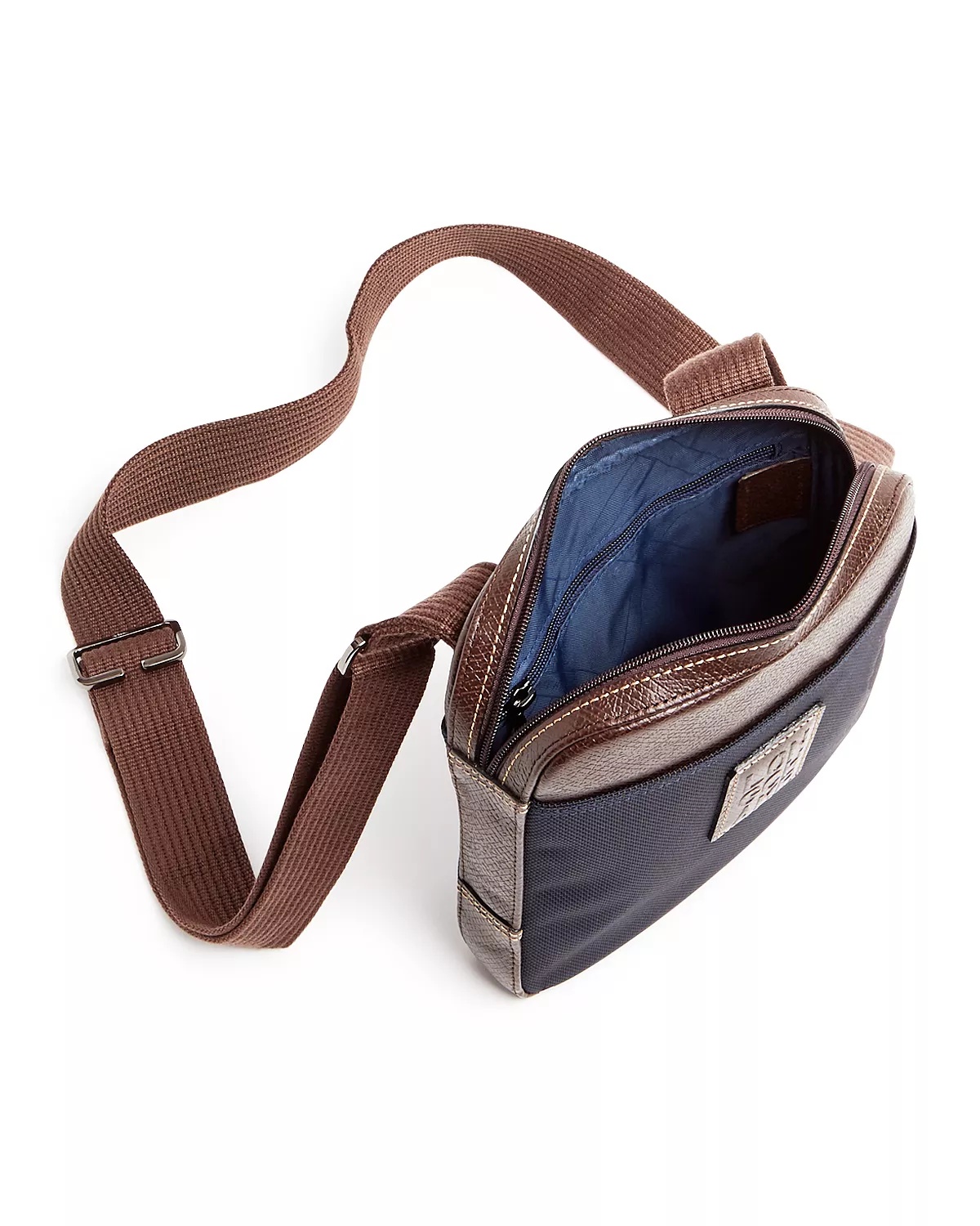 Boxford Nylon & Leather Small Messenger Bag - 4