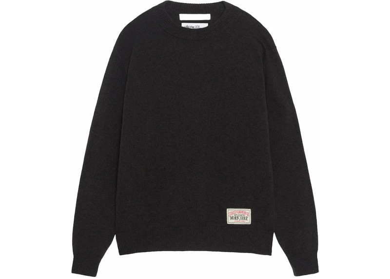 Stüssy Stussy x Our Legacy Knitted Roundneck Dark Brown Surfman outlook