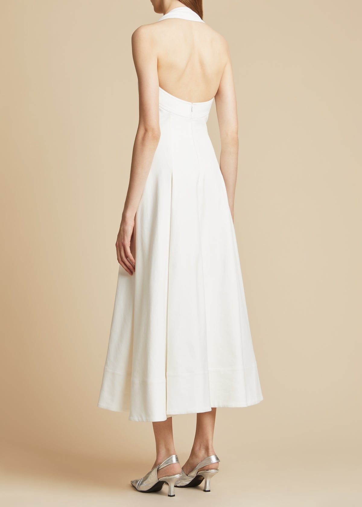 The Lalita Dress in White - 3