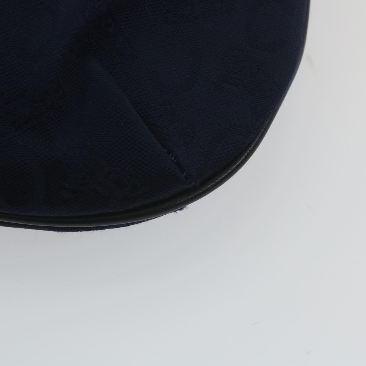 CELINE C Macadam Canvas Hand Bag Navy - 7