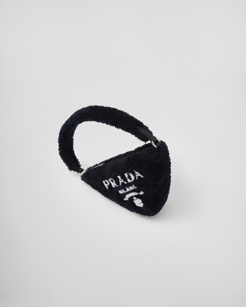 Prada Terrycloth pouch outlook