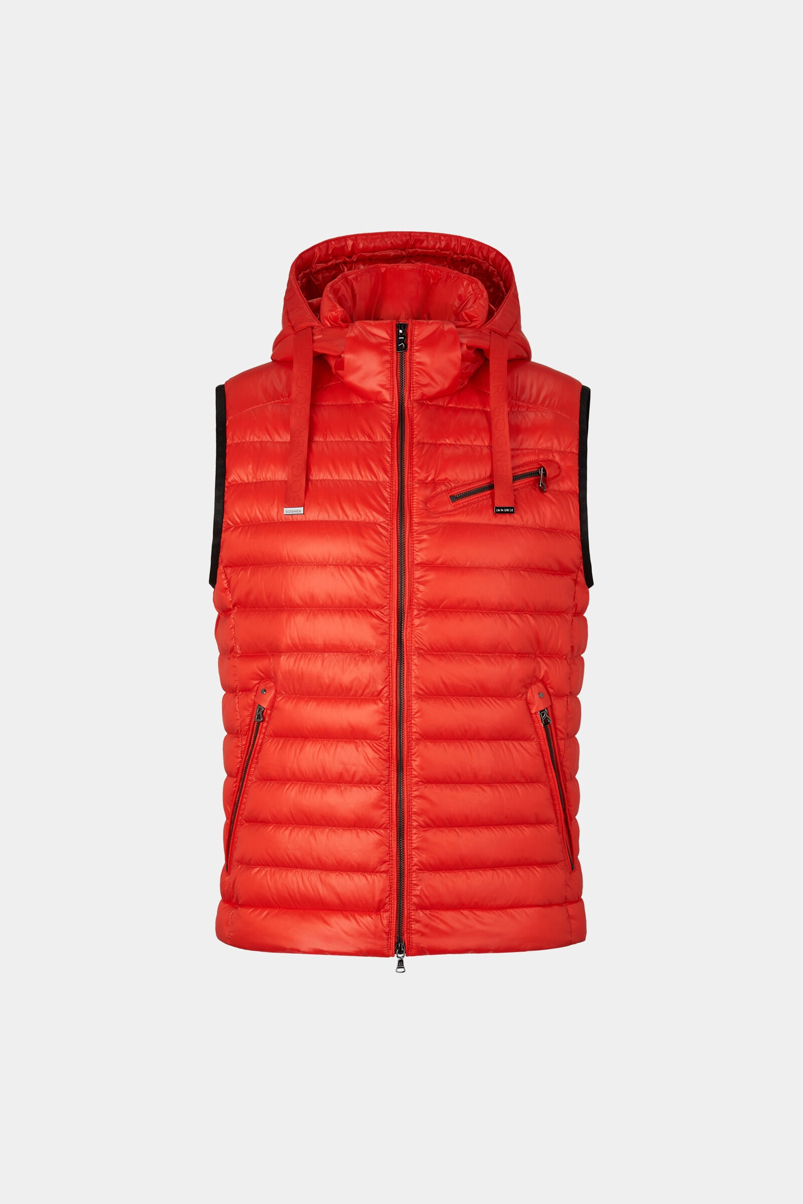 Lonne lightweight down vest in Coral - 1