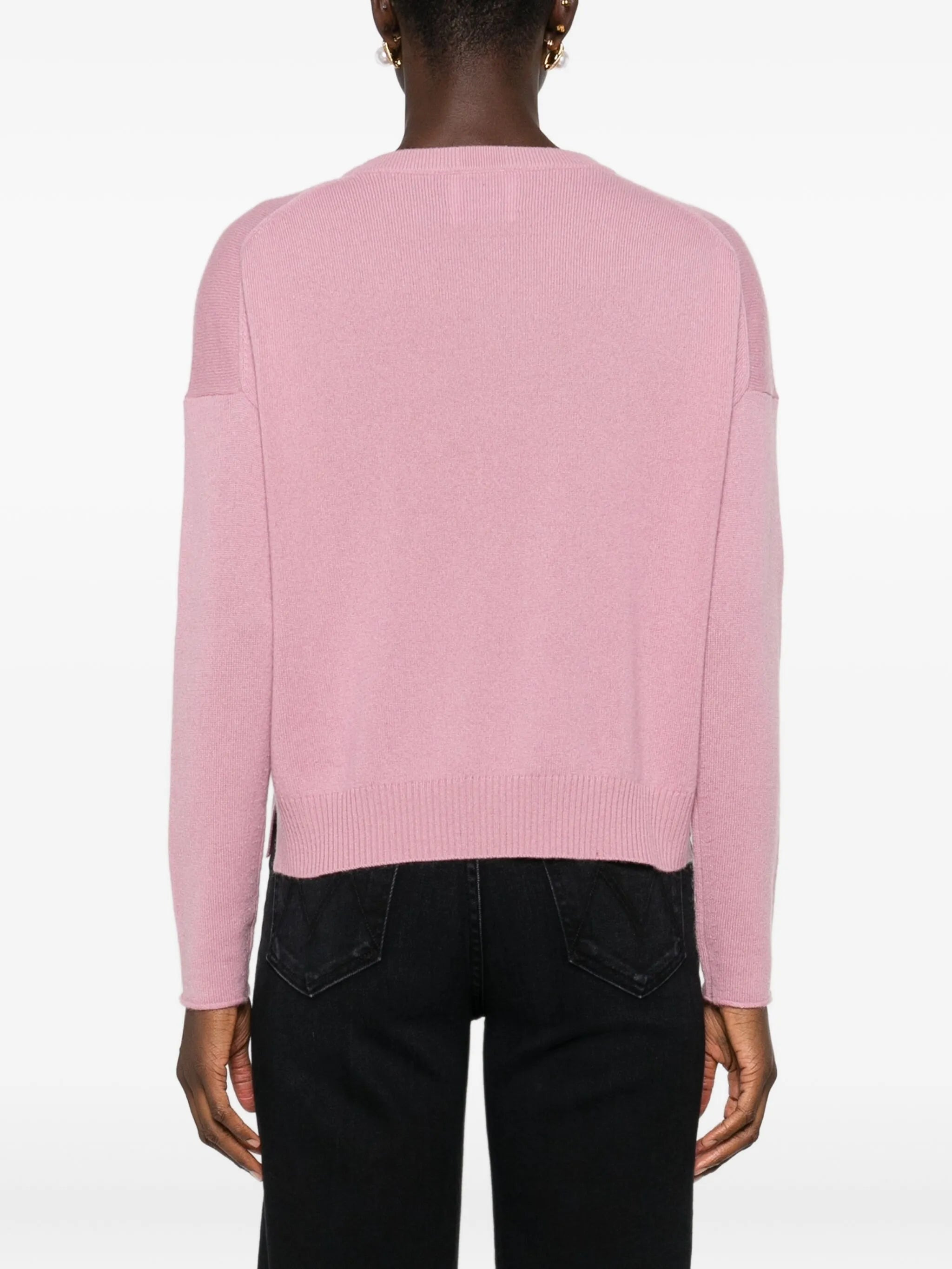 Allude Round-neck Cashmere Sweater - 2