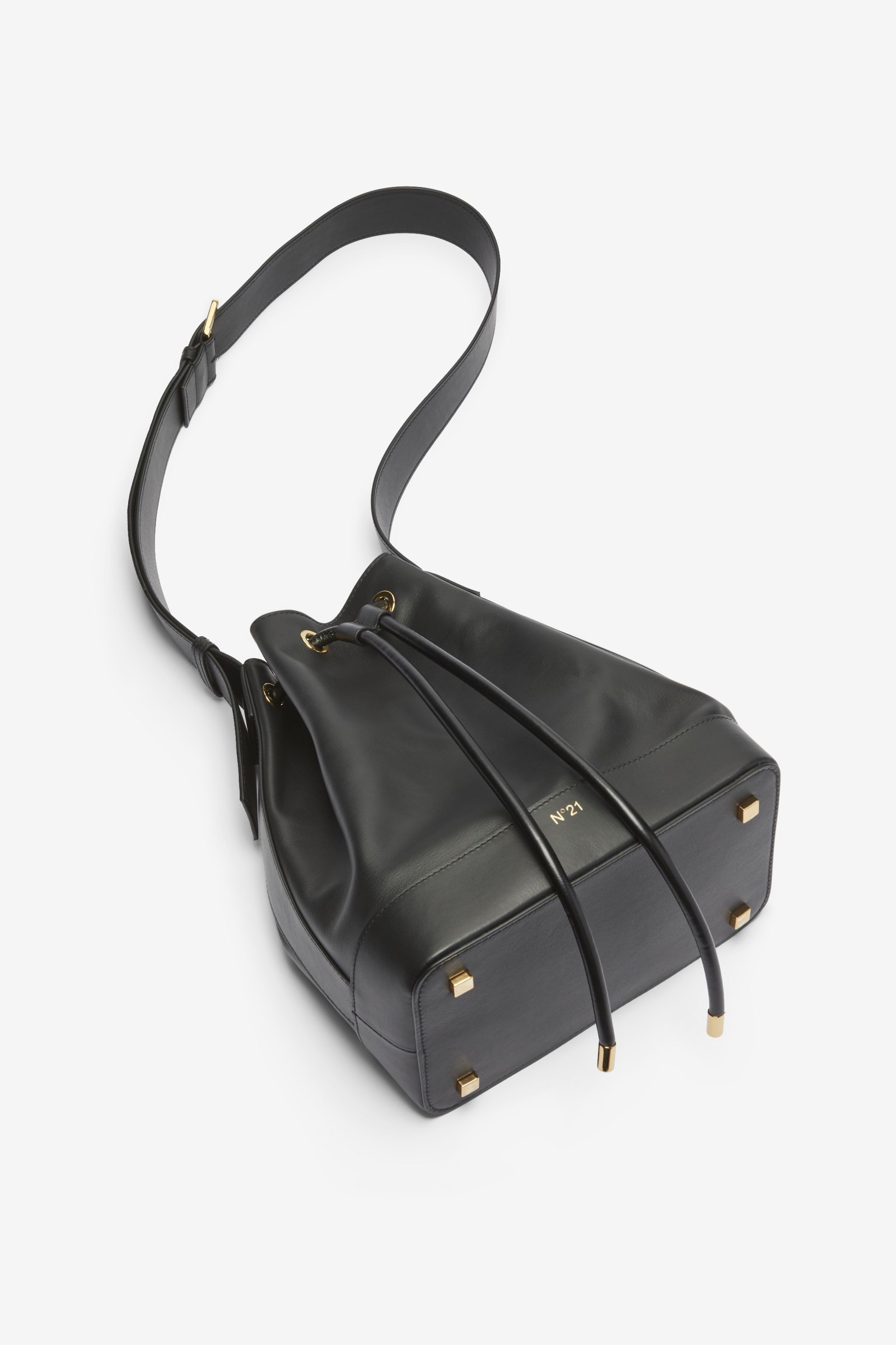 LEATHER BUCKET BAG - 3