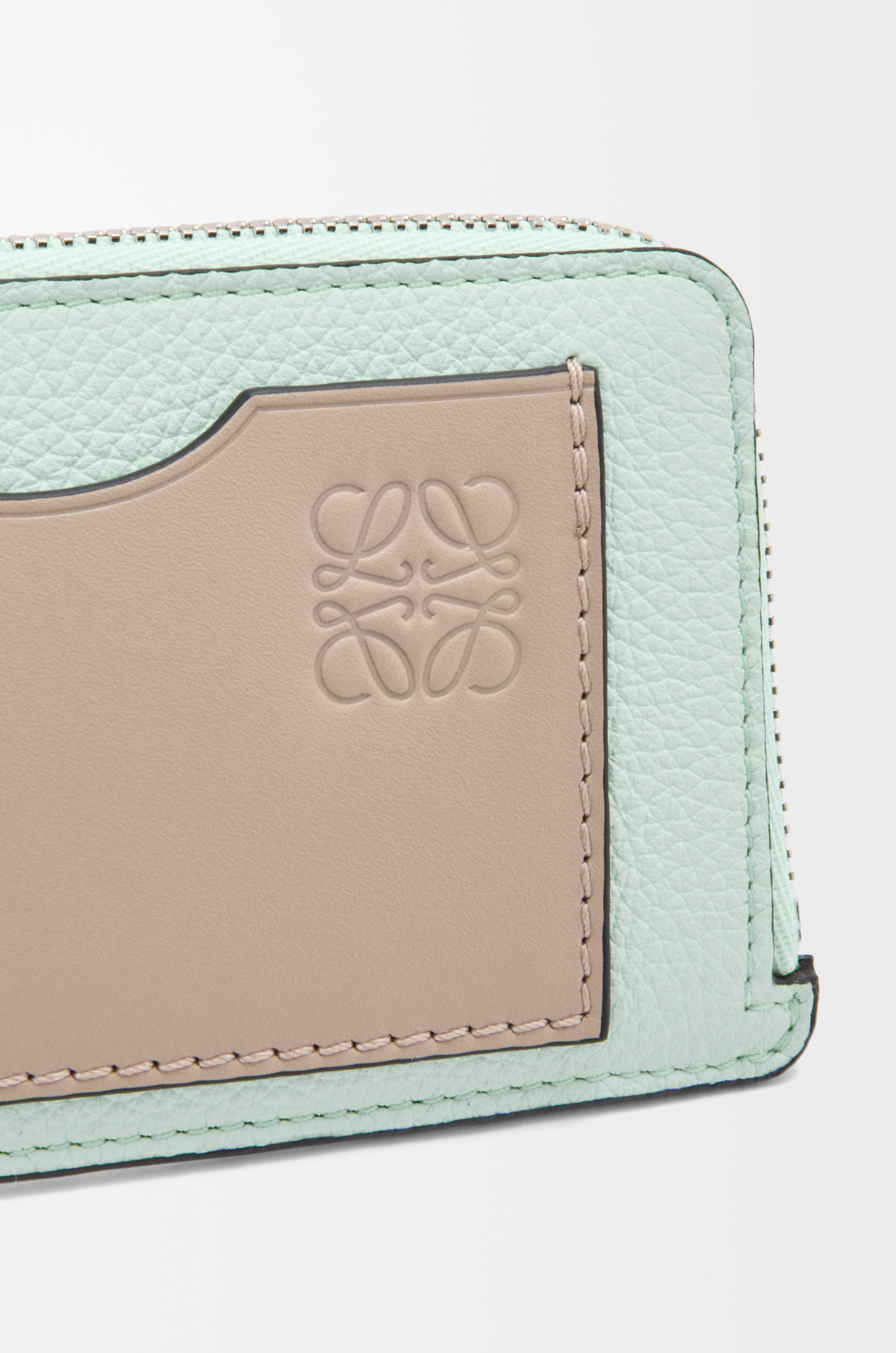 Coin cardholder in soft grained calfskin - 4