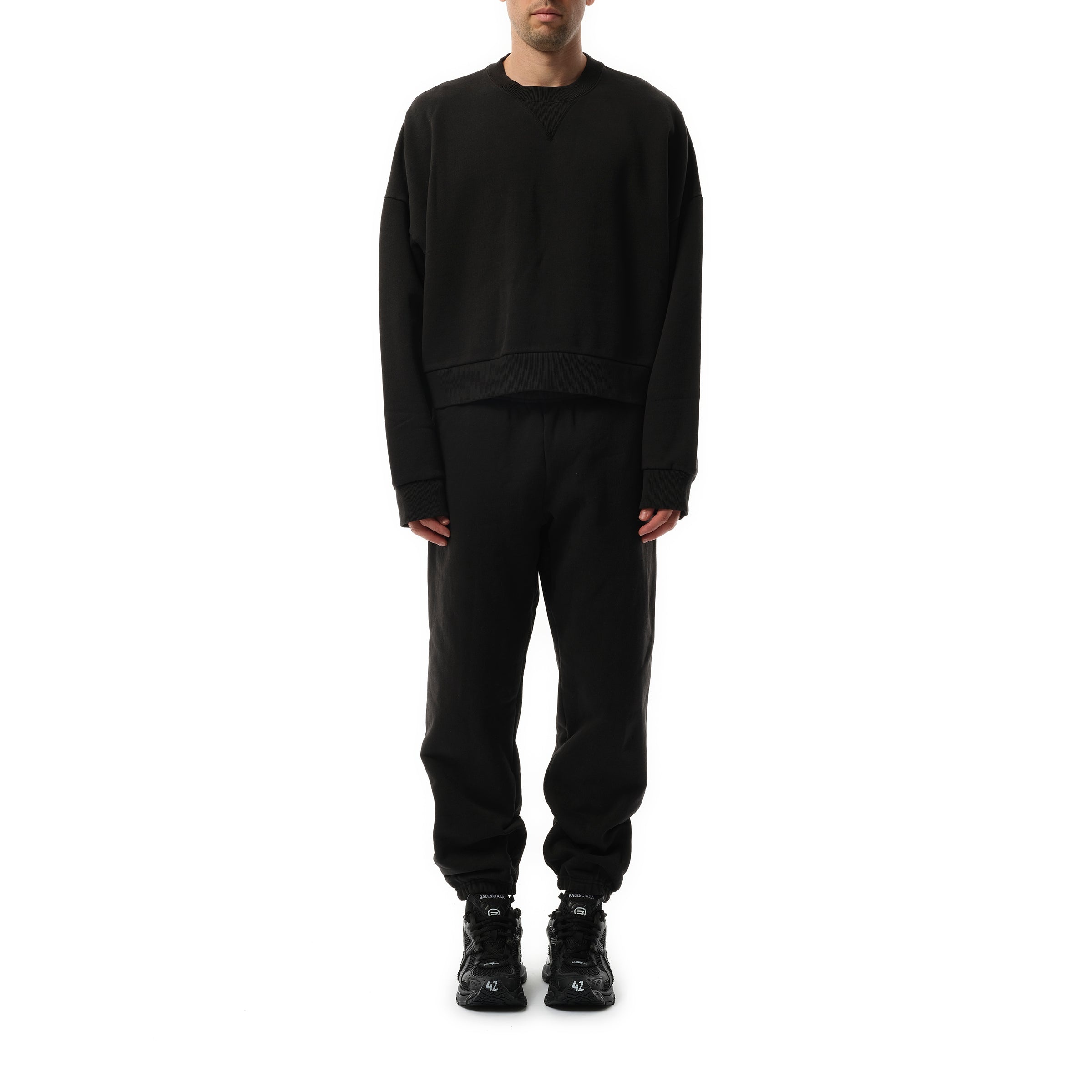 Box Sweatshirt in Soot - 4