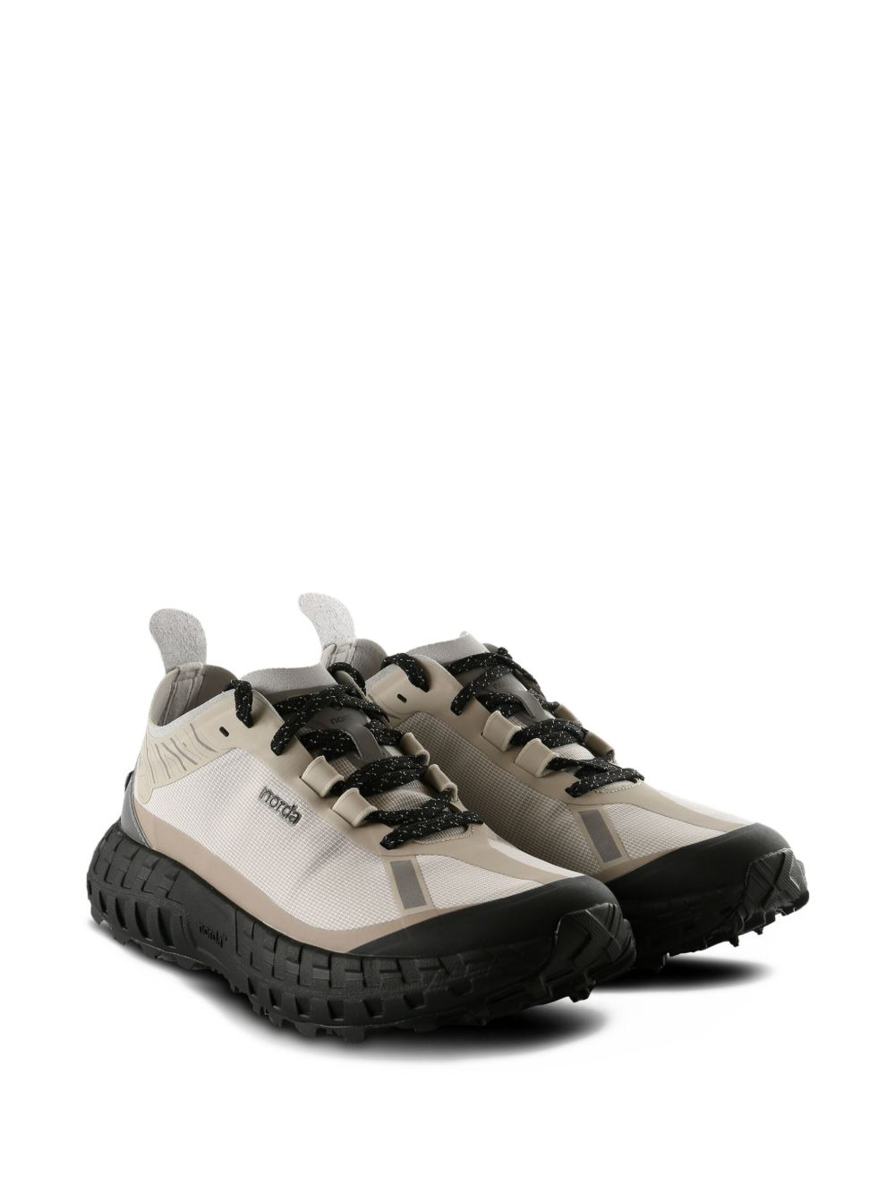 panelled chunky sneakers - 2